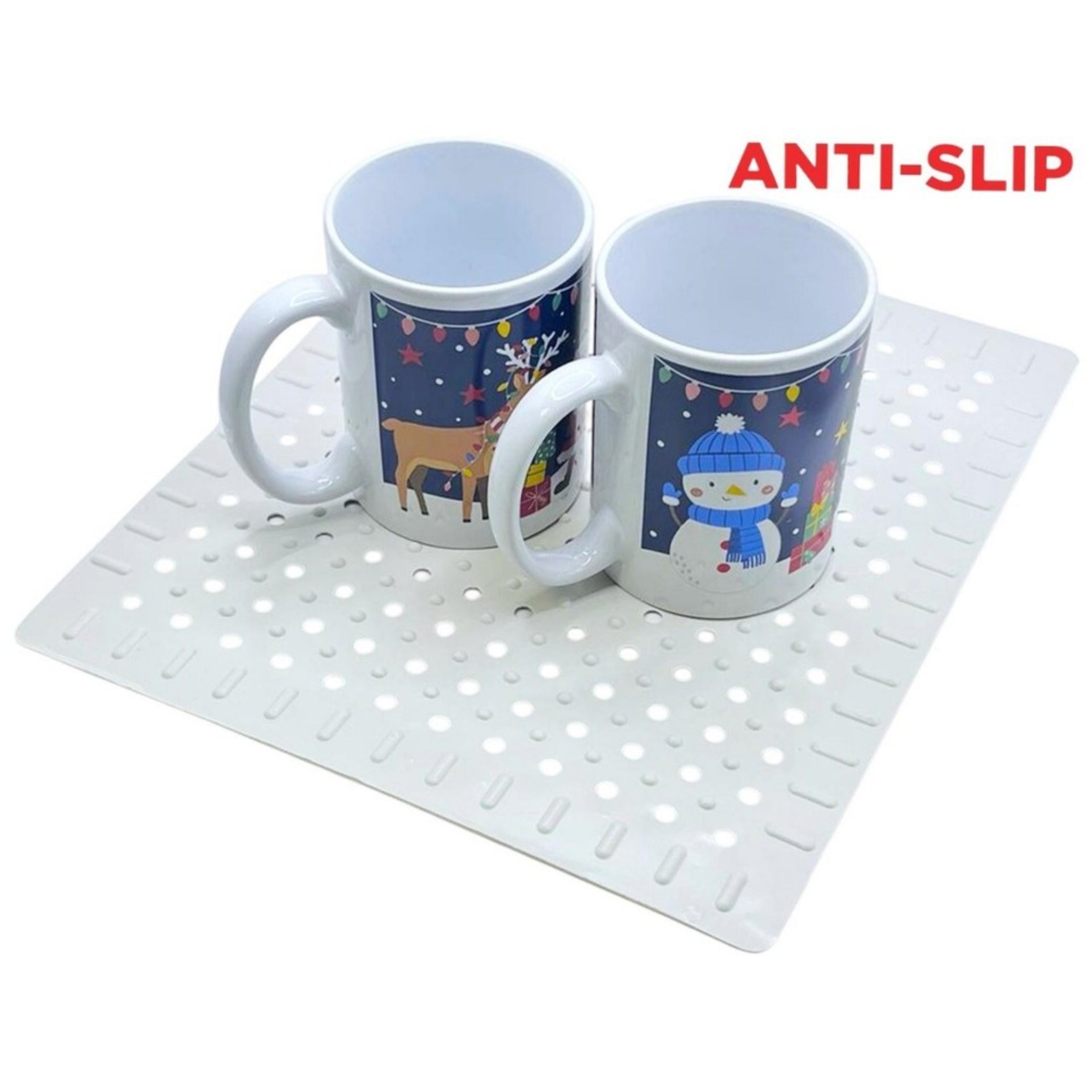 BECLEN HARP RUBBER SINK MAT NON SLIP KITCHEN DRAINER DRAINING DRAIN PROTECTOR MAT 31 x 26cm