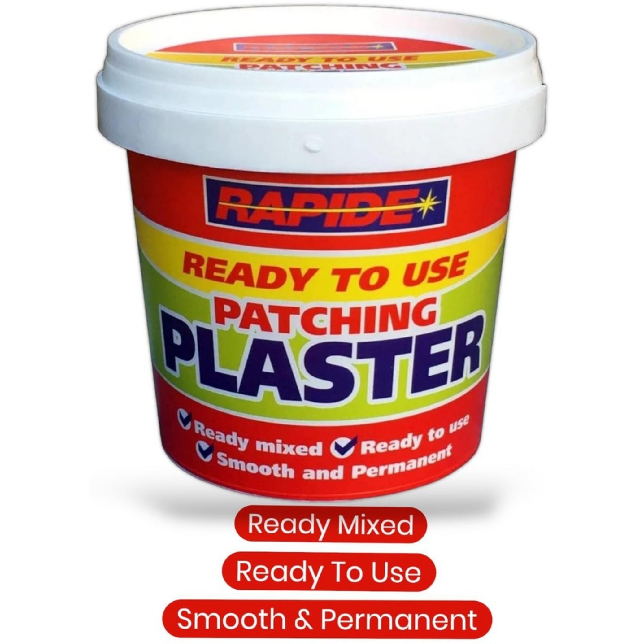BECLEN HARP PATCHING PLASTER READY MIXED QUICK SMOOTH REPAIRS HOLES CRACKS FILLER TUB 500G BEST SELLER UK FREE SHIPPING