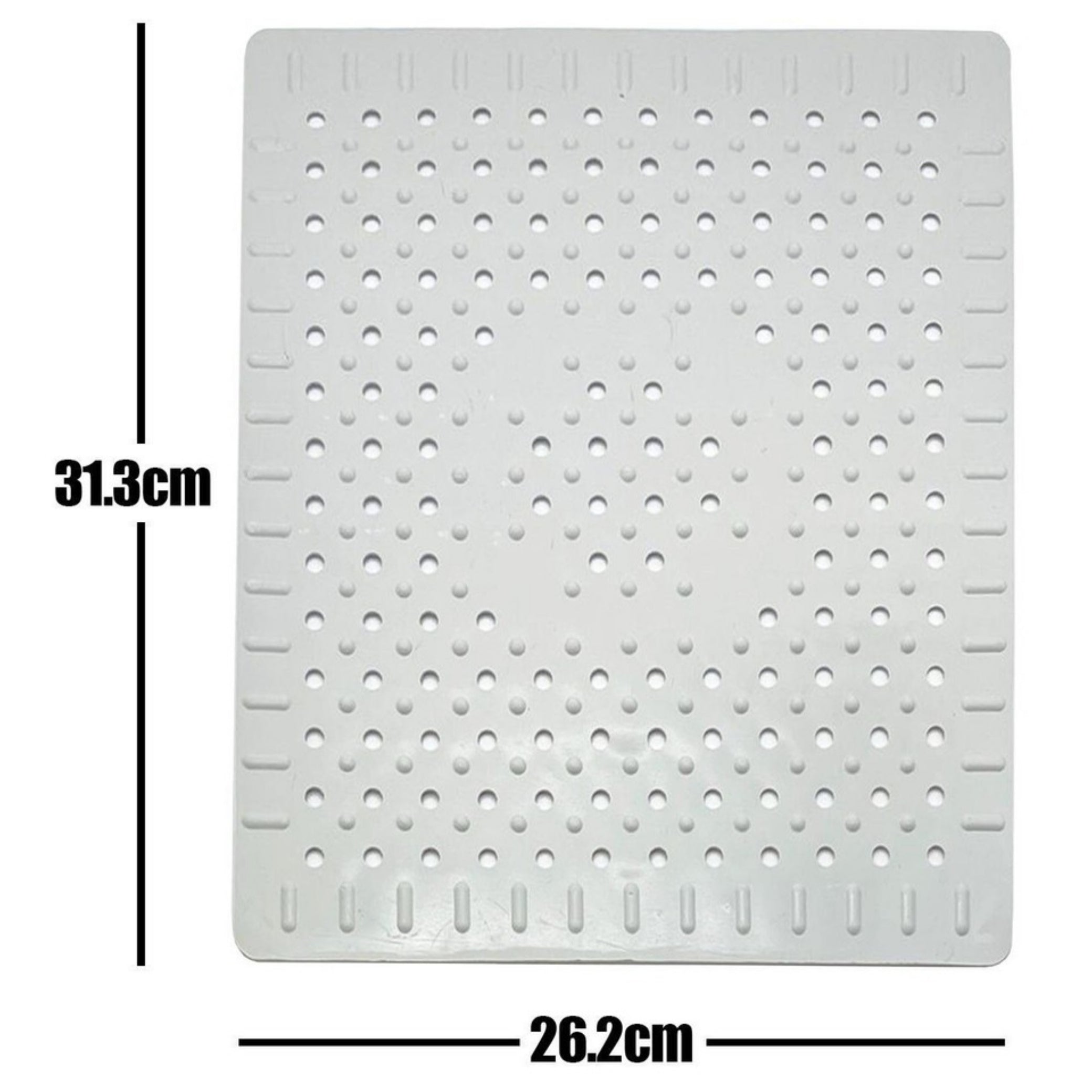BECLEN HARP RUBBER SINK MAT NON SLIP KITCHEN DRAINER DRAINING DRAIN PROTECTOR MAT 31 x 26cm