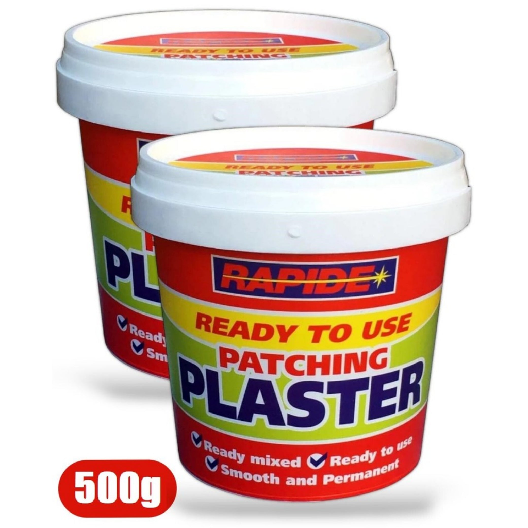 BECLEN HARP PATCHING PLASTER READY MIXED QUICK SMOOTH REPAIRS HOLES CRACKS FILLER TUB 500G BEST SELLER UK FREE SHIPPING