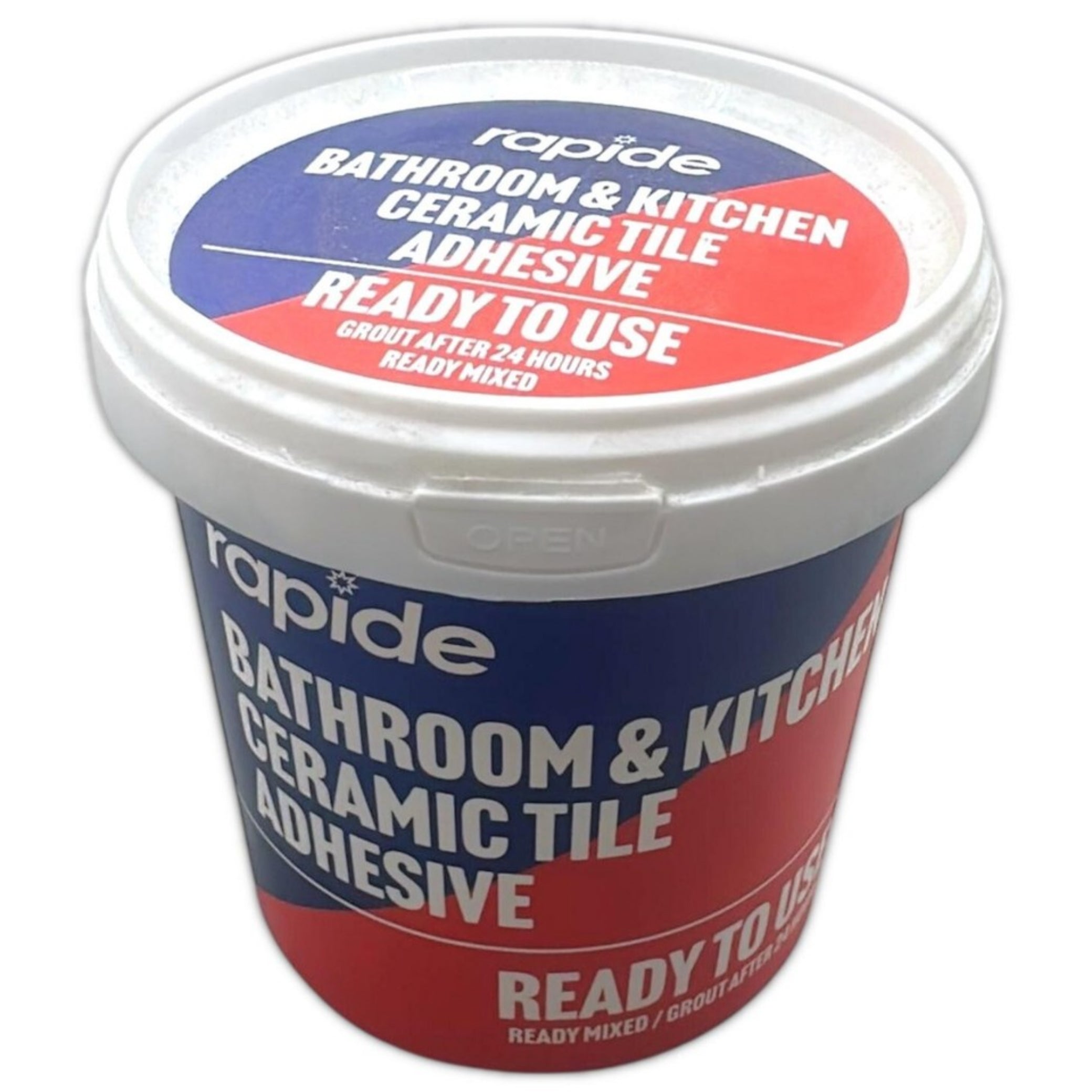 Beclen Harp 2x TILE ADHESIVE GROUT READY MIXED WHITE CERAMIC BATHROOM KITCHEN WATERPROOF 1KG / Ready Mix Mould / Water resistance