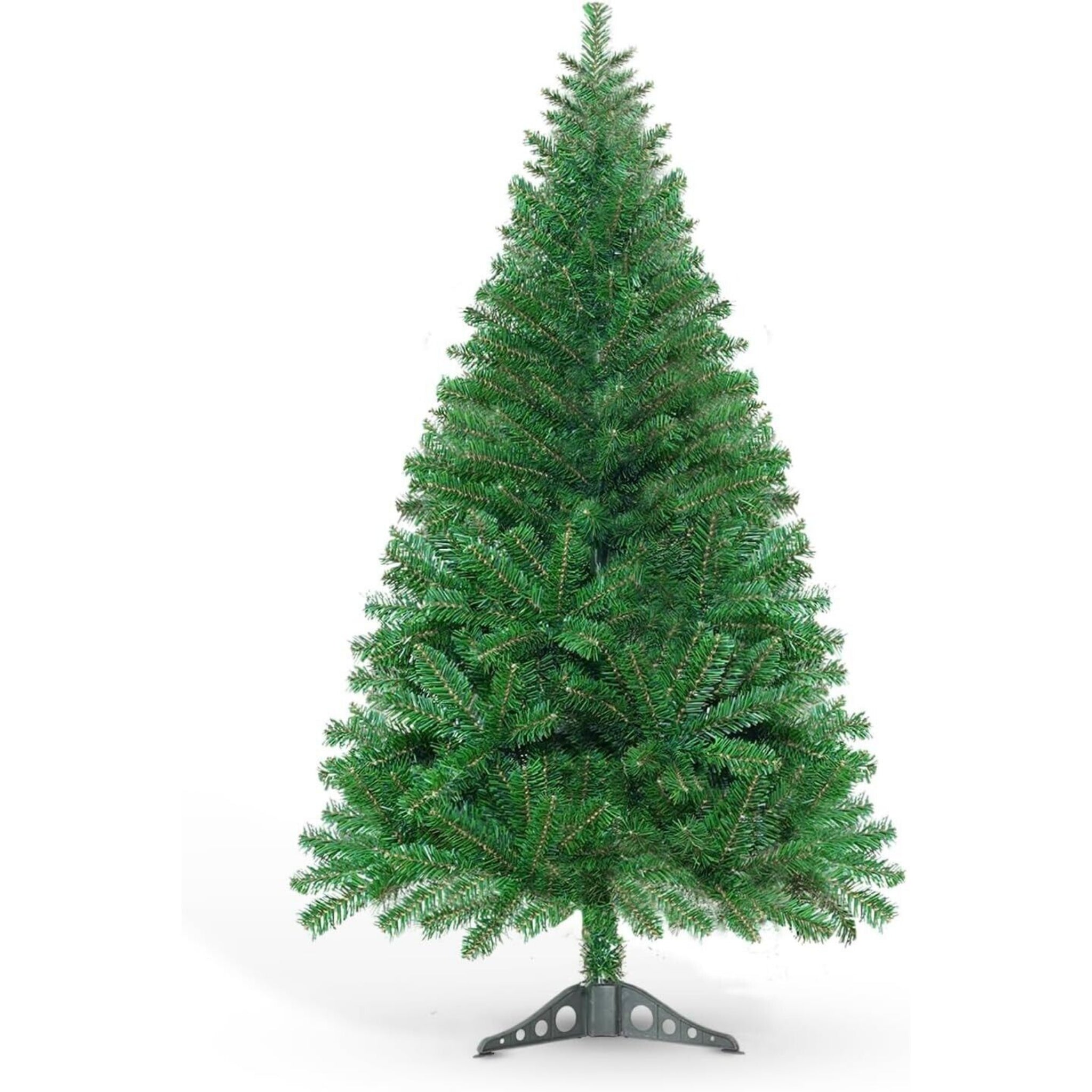 Beclen Harp 6FT Artificial Green Christmas Tree Fibre Optic Xmas Decoration Bushy Pine Tree