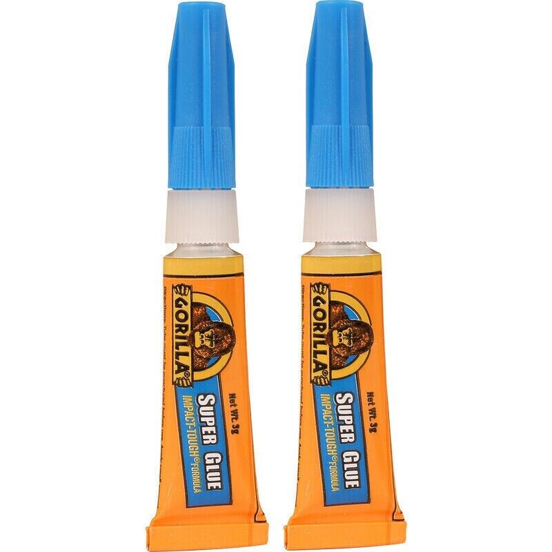 Beclen Harp GORILLA SUPER GLUE 3G Tubes Impact Tough Multiuse Strong Adhesive Fast Set