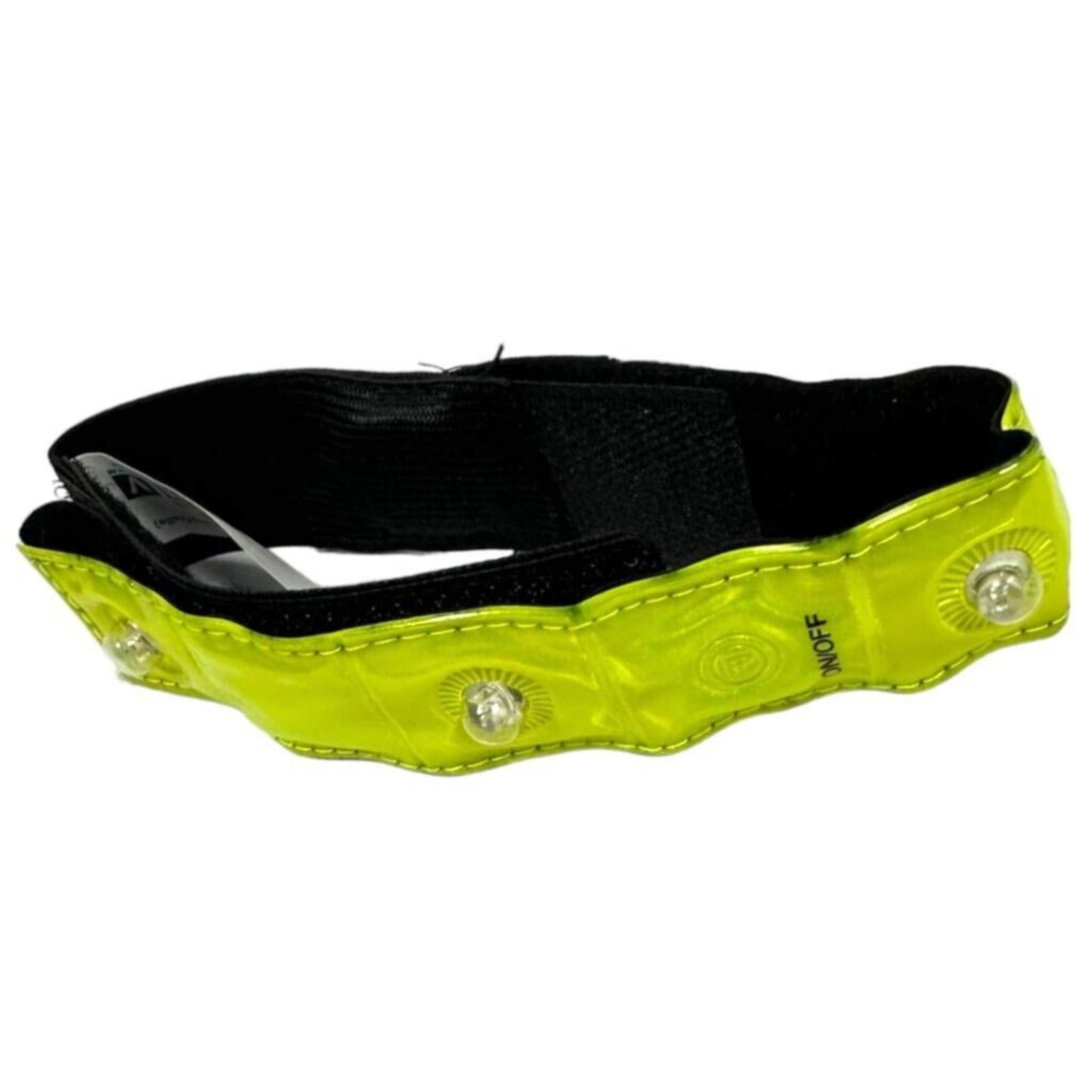 Beclen Harp 3 LED Yellow Reflective Ankle Arm 2X Band High Visibility For Cycling Running Safe
