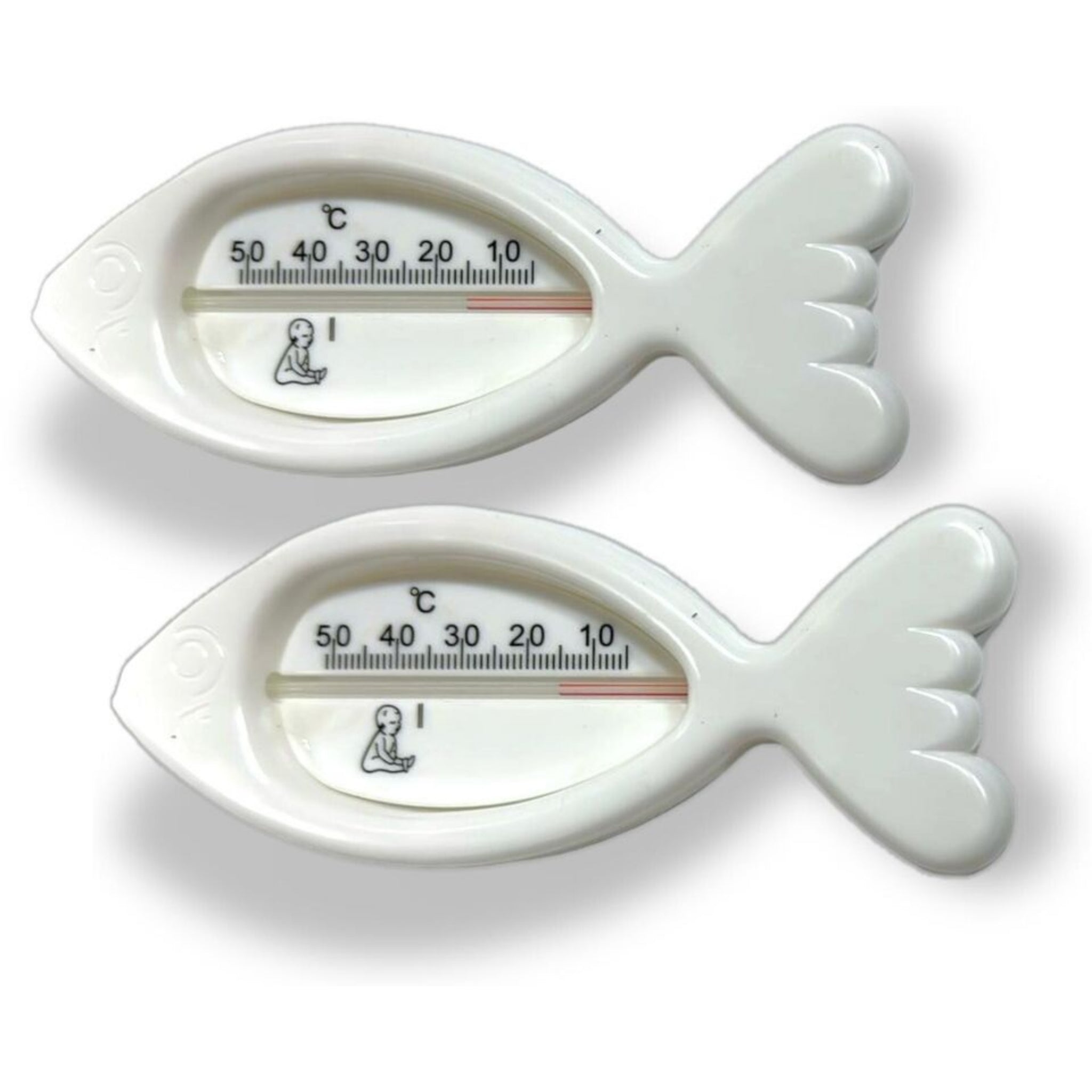 Beclen Harp 2 x Bath Thermometer Check Hot Cold Water Temp Ideal For New Born or Elderly
