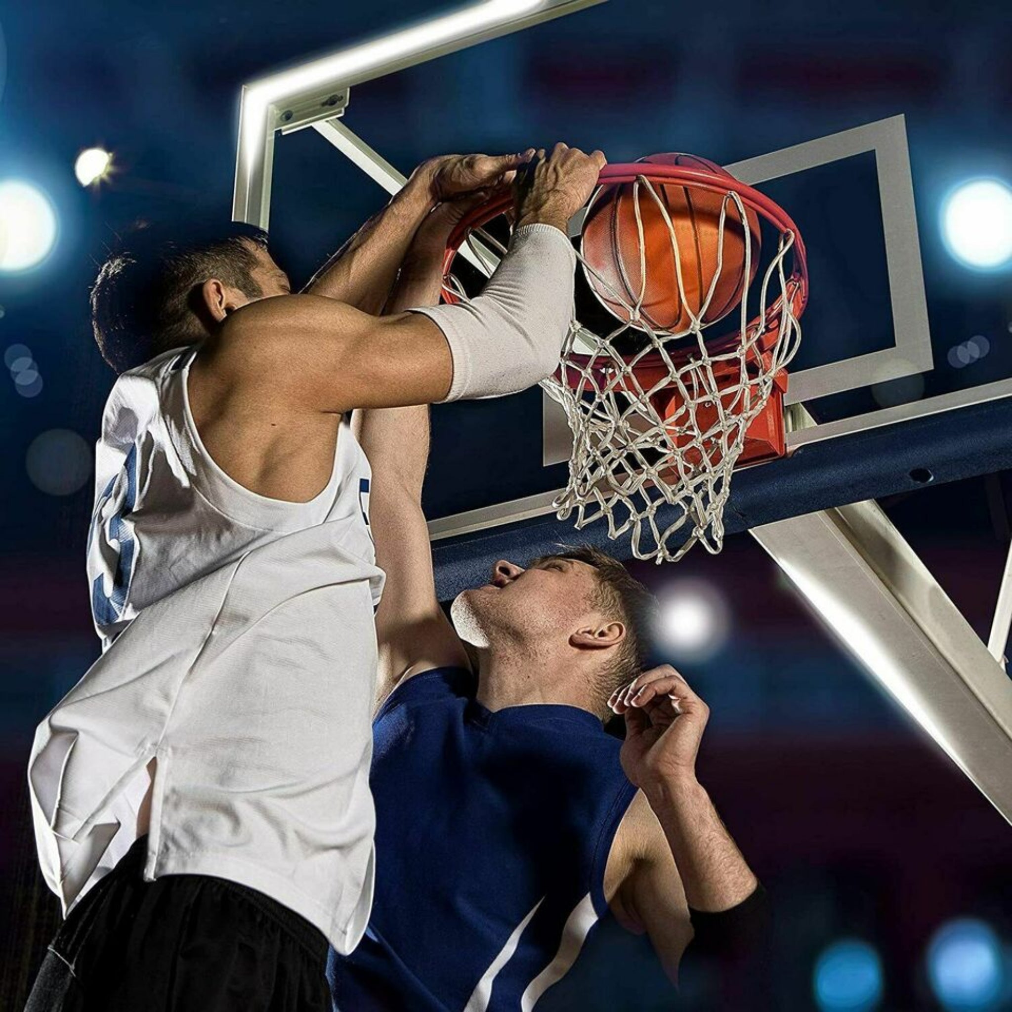 Beclen Harp Deflated Basketball Sports Indoor/Outdoor Game Training Non-Slip Surface Size 7