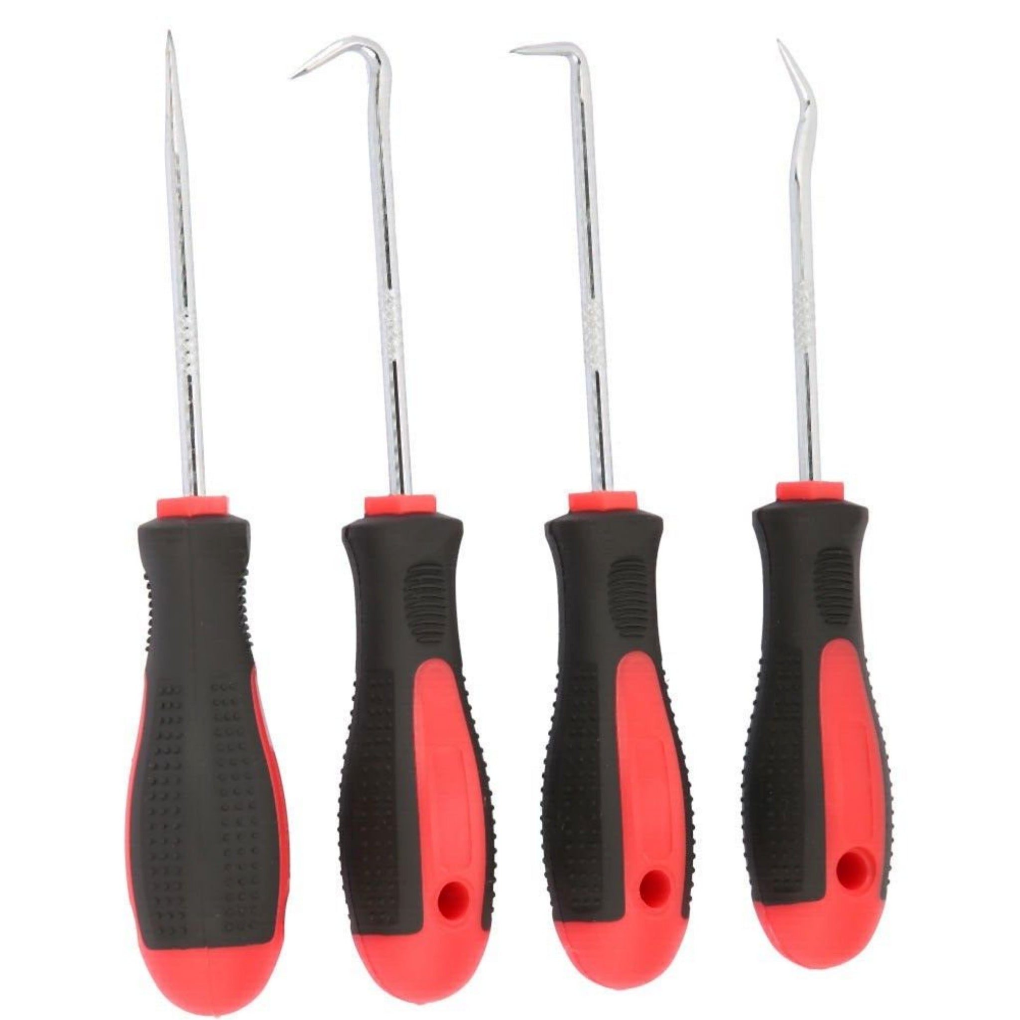 Beclen Harp 4 Pcs PICK & HOOK Probe Set O Ring Automotive Car Seal Remover 90 Degree Washers New Tools DIY