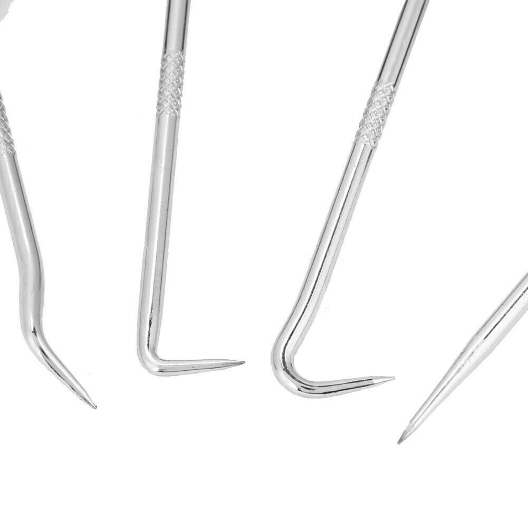 Beclen Harp 4 Pcs PICK & HOOK Probe Set O Ring Automotive Car Seal Remover 90 Degree Washers New Tools DIY