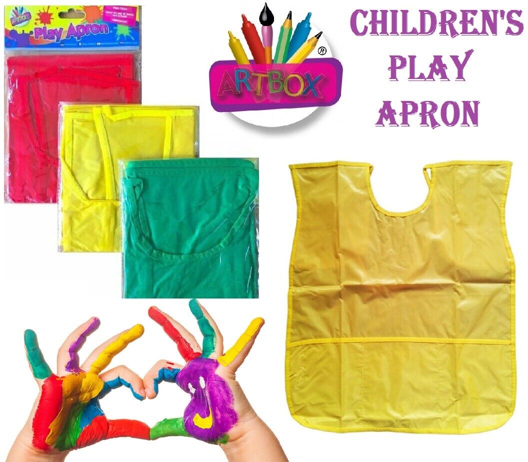 Beclen Harp Childrens Waterproof Painting Outdoor Play Coat Crafts Messy Play Apron 3 -9 yrs