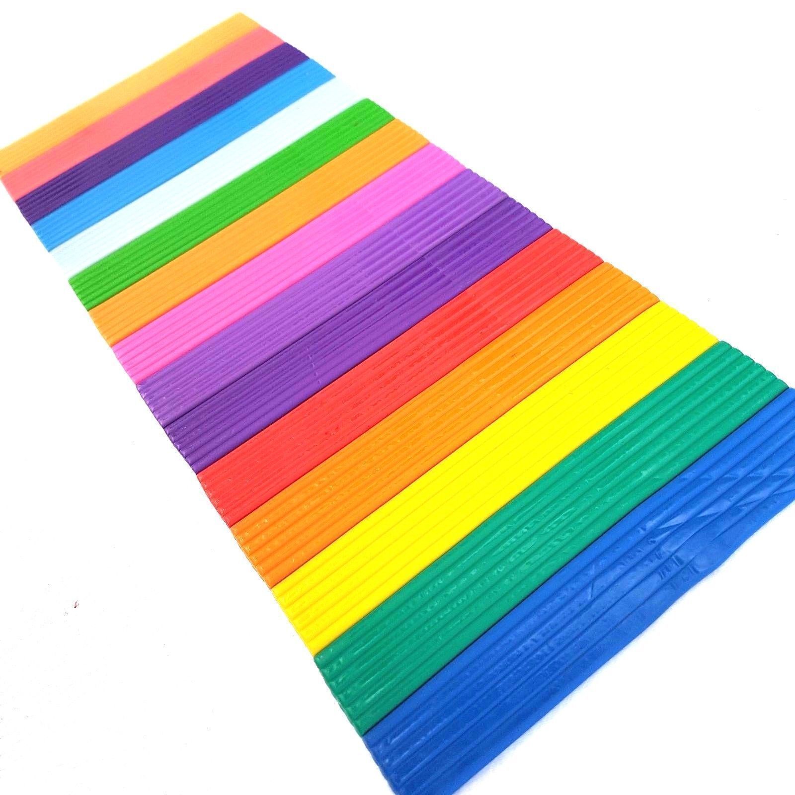 Beclen Harp Kids Modelling Clay Set Plasticine 15 Pack Non Toxic Play Craft & Create 3+Years