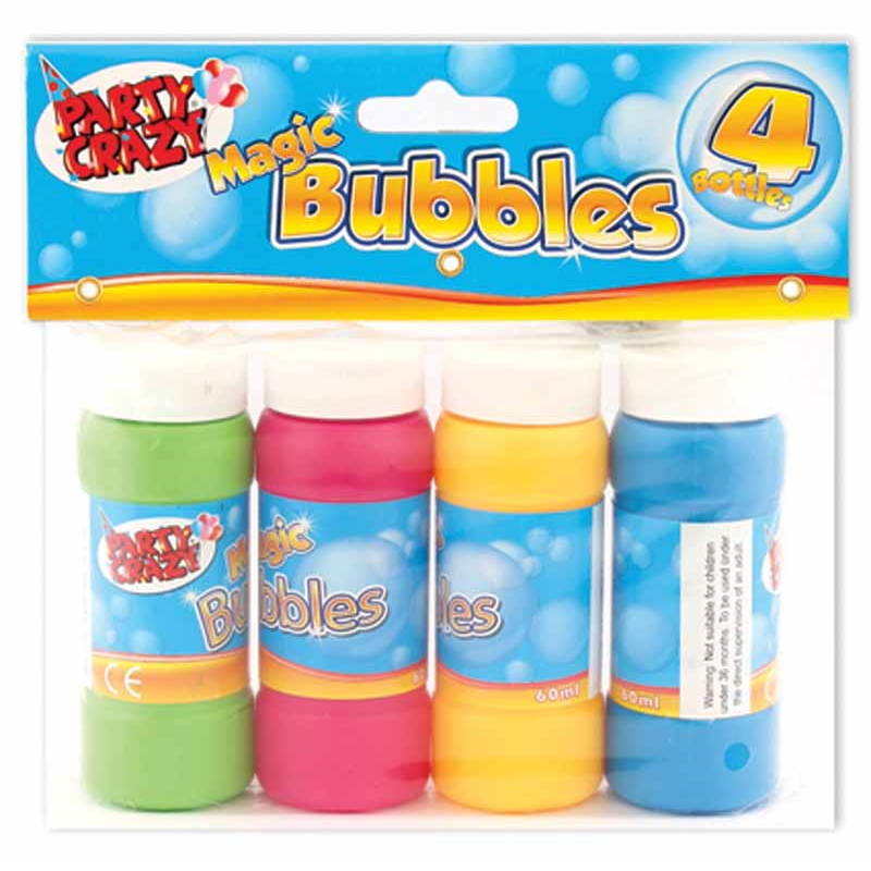 Beclen Harp 8Pc Bubble Magic Kids Bubbles Party Bag Fillers Childrens Loot Bag Toy wholesale
