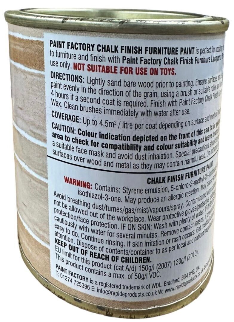 Beclen Harp 2x 250ML Natural Hessian Multipurpose Chalk Finish Smooth Touch Paint-Perfect House Warming Gift