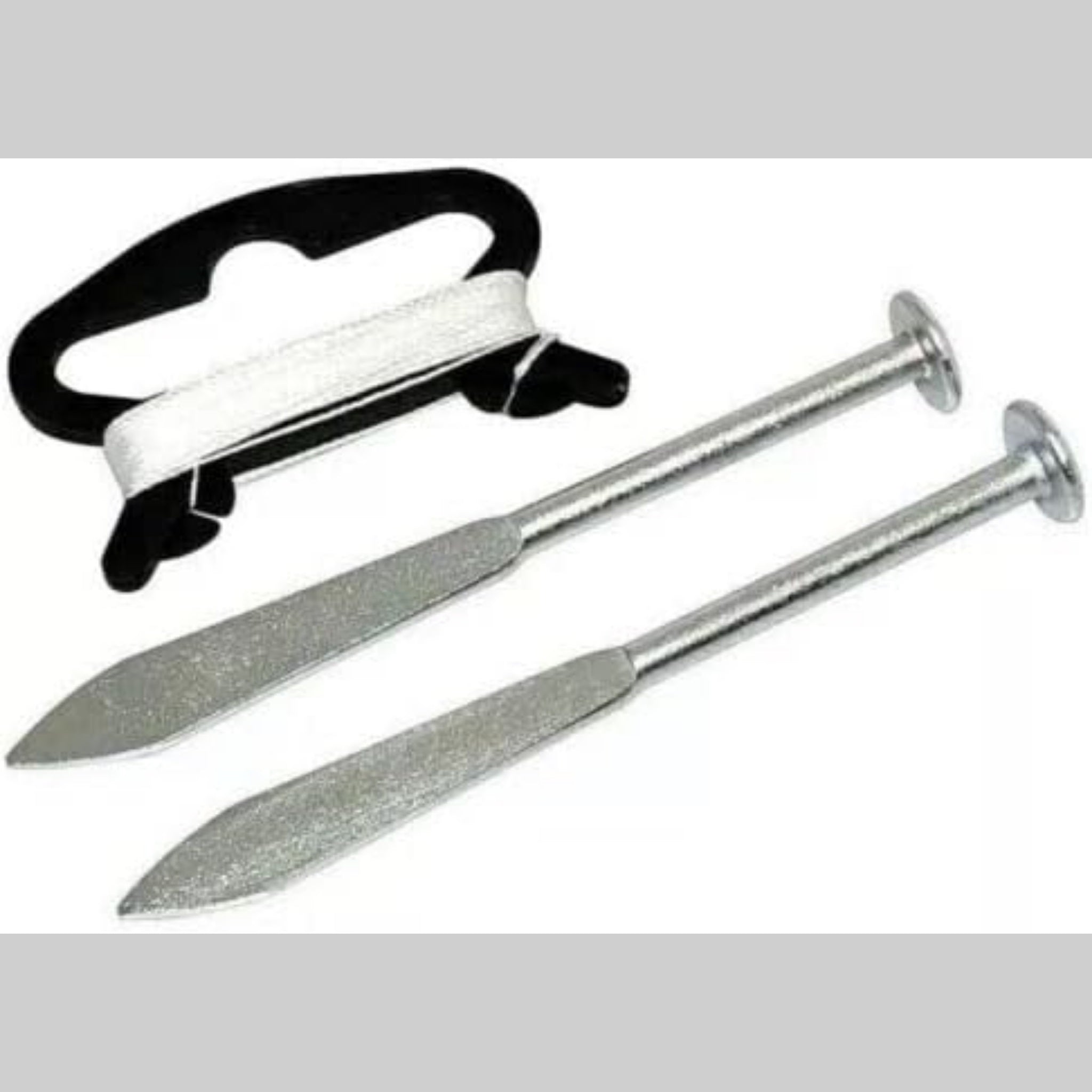 Beclen Harp 3Pieces Masonry 12M Line 6''Pin set Brick Line Builder Brickies Brick Laying Block Blockwork Stake Spike DIY Tool