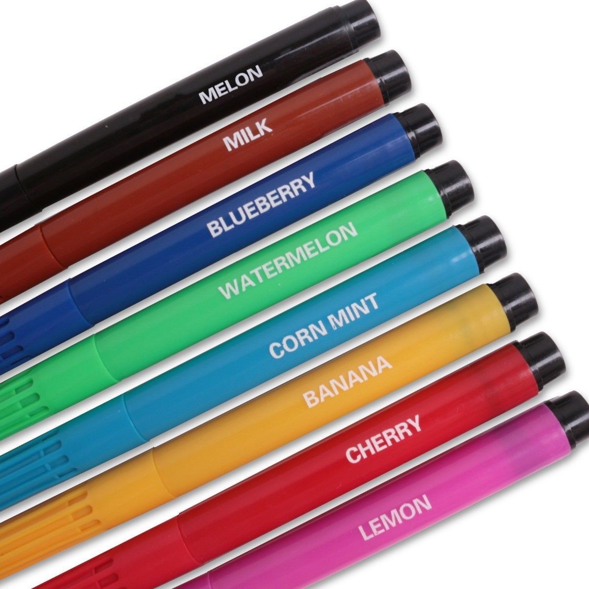 Beclen Harp 8 SCENTED MARKERS SCENTED FELT TIP PENS SMELL PENS FRUIT SMELLY PENS FRAGRANCE