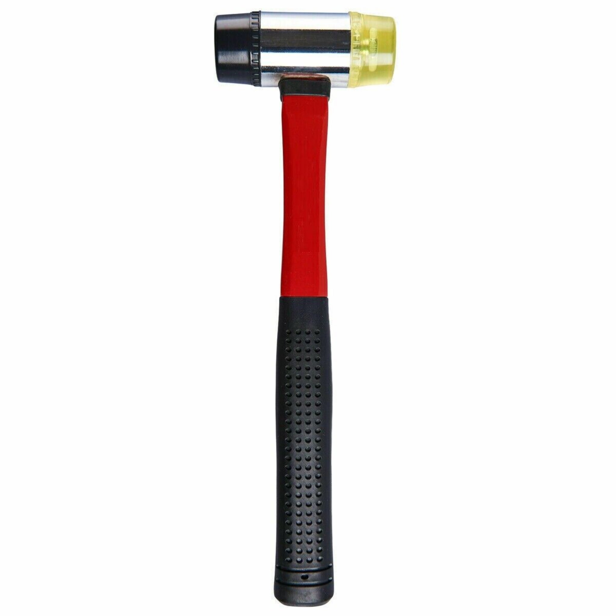 Beclen Harp 40mm Double Faced Nylon Head Rubber Hammer-Perfect Mallet Tool For Tile/Window/Glazing