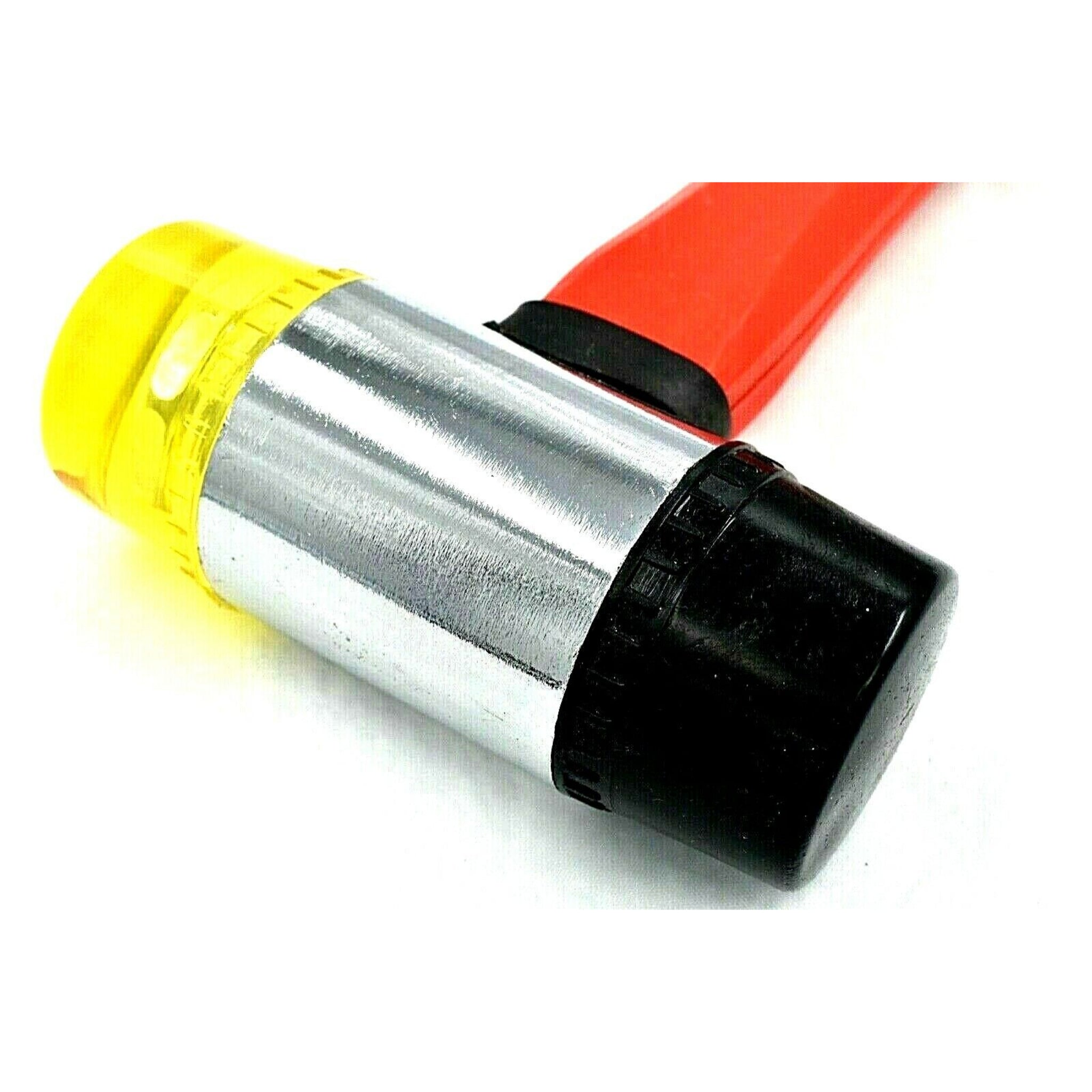 Beclen Harp 40mm Double Faced Nylon Head Rubber Hammer-Perfect Mallet Tool For Tile/Window/Glazing