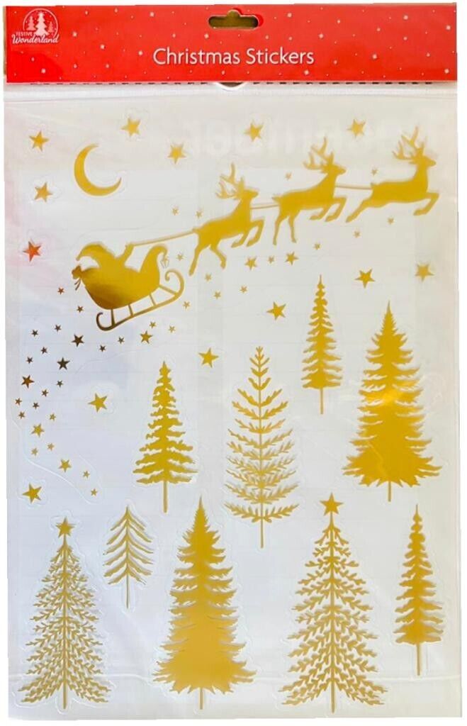 Beclen Harp 46 Pcs Christmas/Xmas Decoration Bundle Including Money Wallets/Cards/Santa Train/Christmas Stickers/ELF/Tinsel Glasses/Headband-Perfect Christmas/Xmas Gift