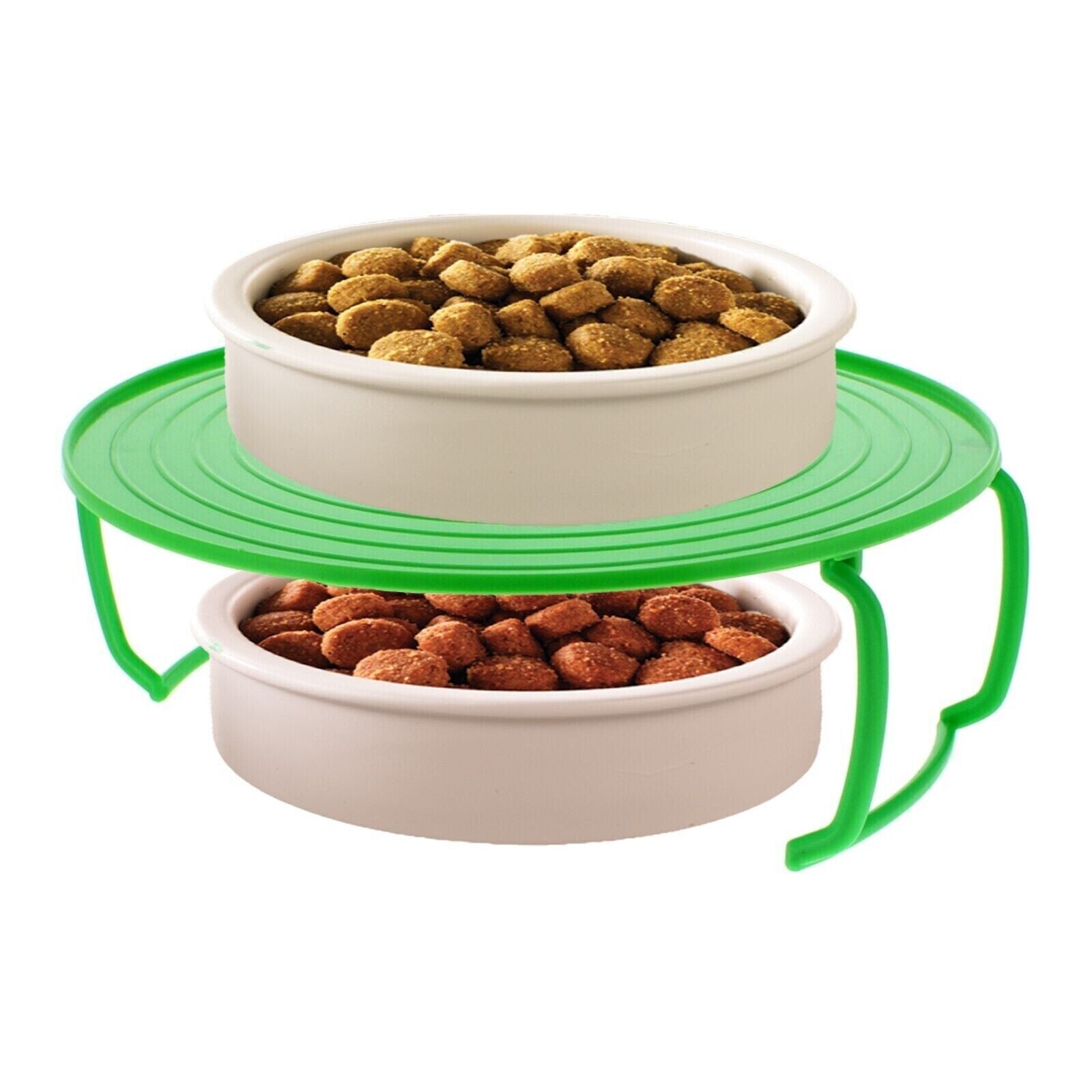 Beclen Harp 4 In 1 Microwave Support Food/Dish/Plate Stand Stacker Tray Heat Warmer