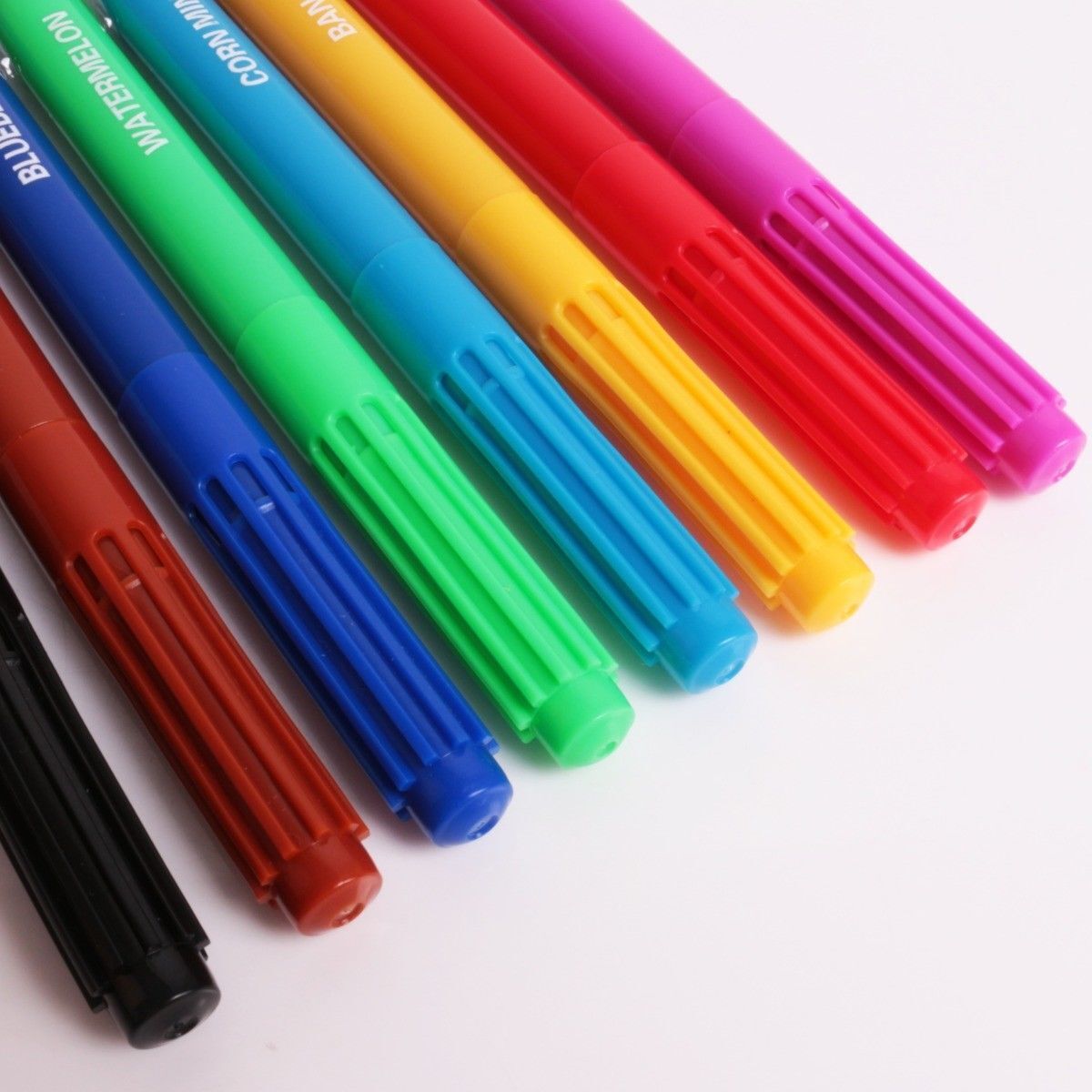 Beclen Harp 8 SCENTED MARKERS SCENTED FELT TIP PENS SMELL PENS FRUIT SMELLY PENS FRAGRANCE