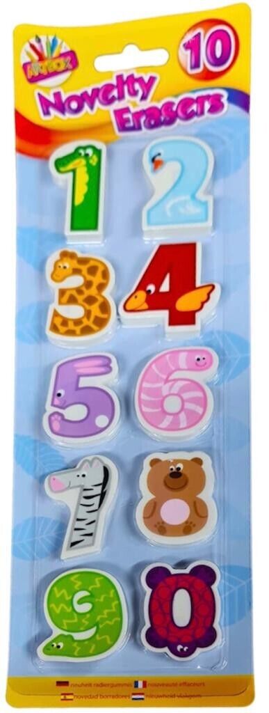 Beclen Harp 26 x NOVELTY ERASERS Kids Rubbers Party Favor Loot Gift Bag Reward Fillers