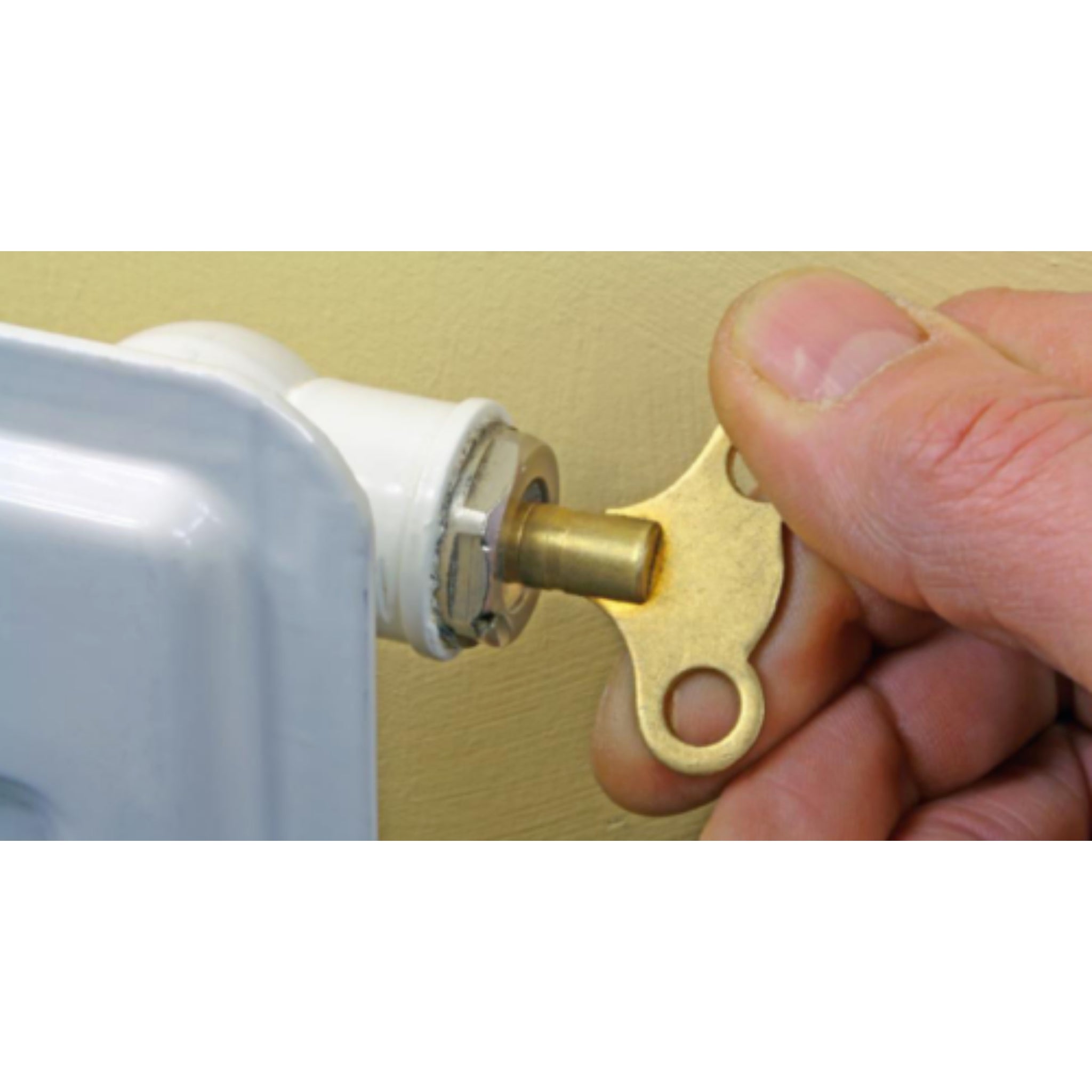 Beclen Harp 4x Solid Brass Radiator Bleed Keys-Perfect Plumbing Tool For Venting Air Valves