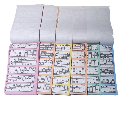 Beclen Harp Mixed Colour Bingo Dabbers Marker Pens - Non Drip + 600 Jumbo Bingo Tickets Book