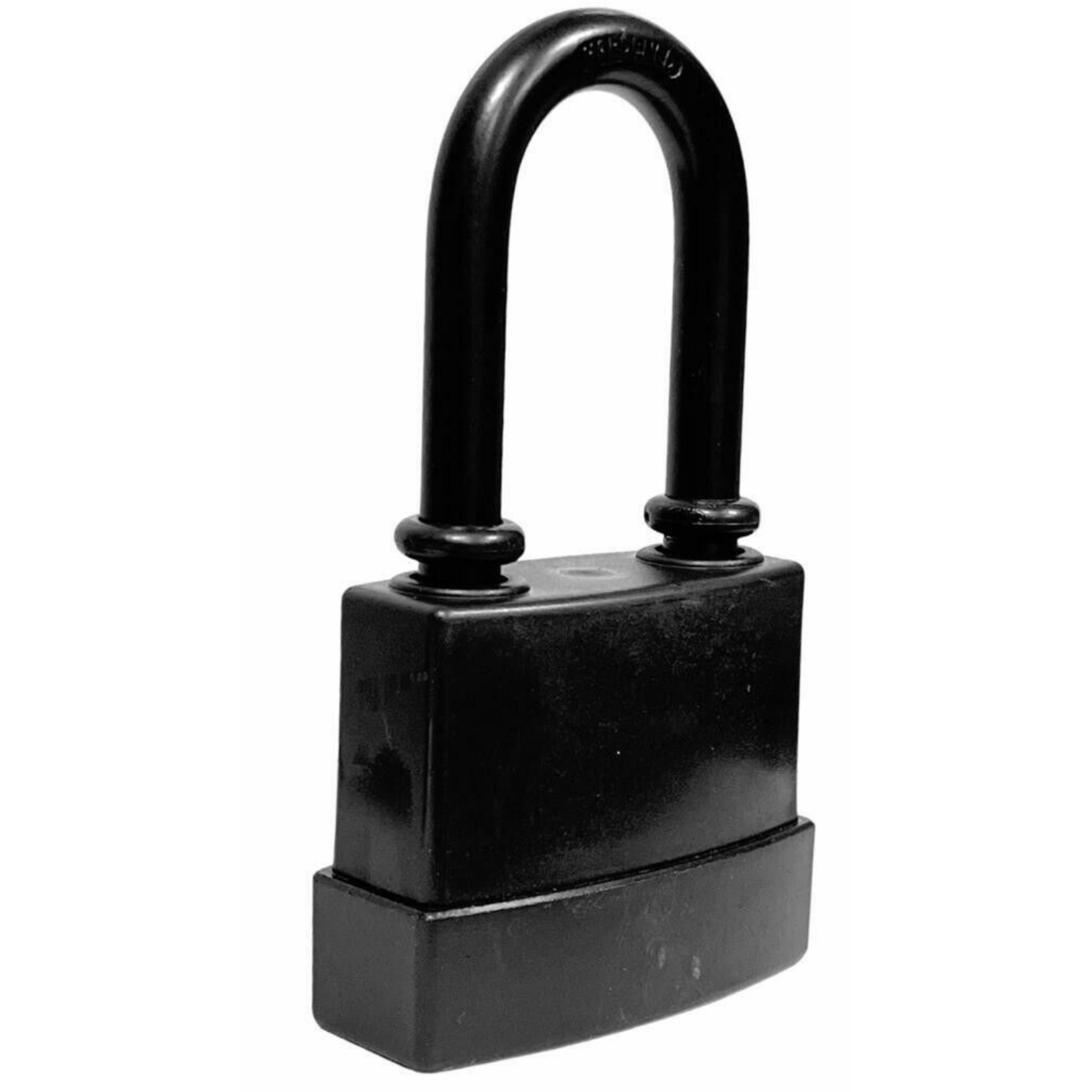 Beclen Harp Heavy Duty WATERPROOF 55MM Long Laminate Shackle GARDEN SECURITY PADLOCK + 2 Key