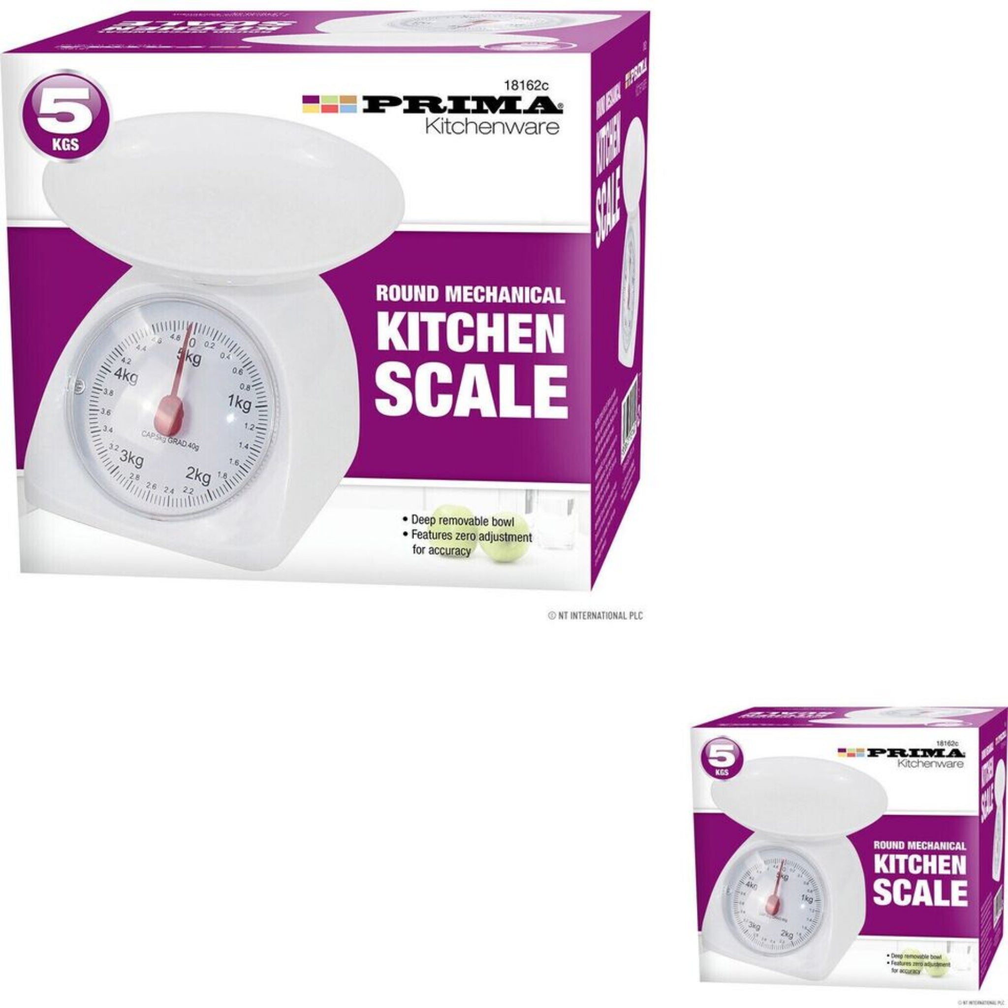 Beclen Harp 5KG KITCHEN SCALE WEIGHING COOKING FOOD WEIGHT ROUND MECHANICAL TRADITIONAL TOOL