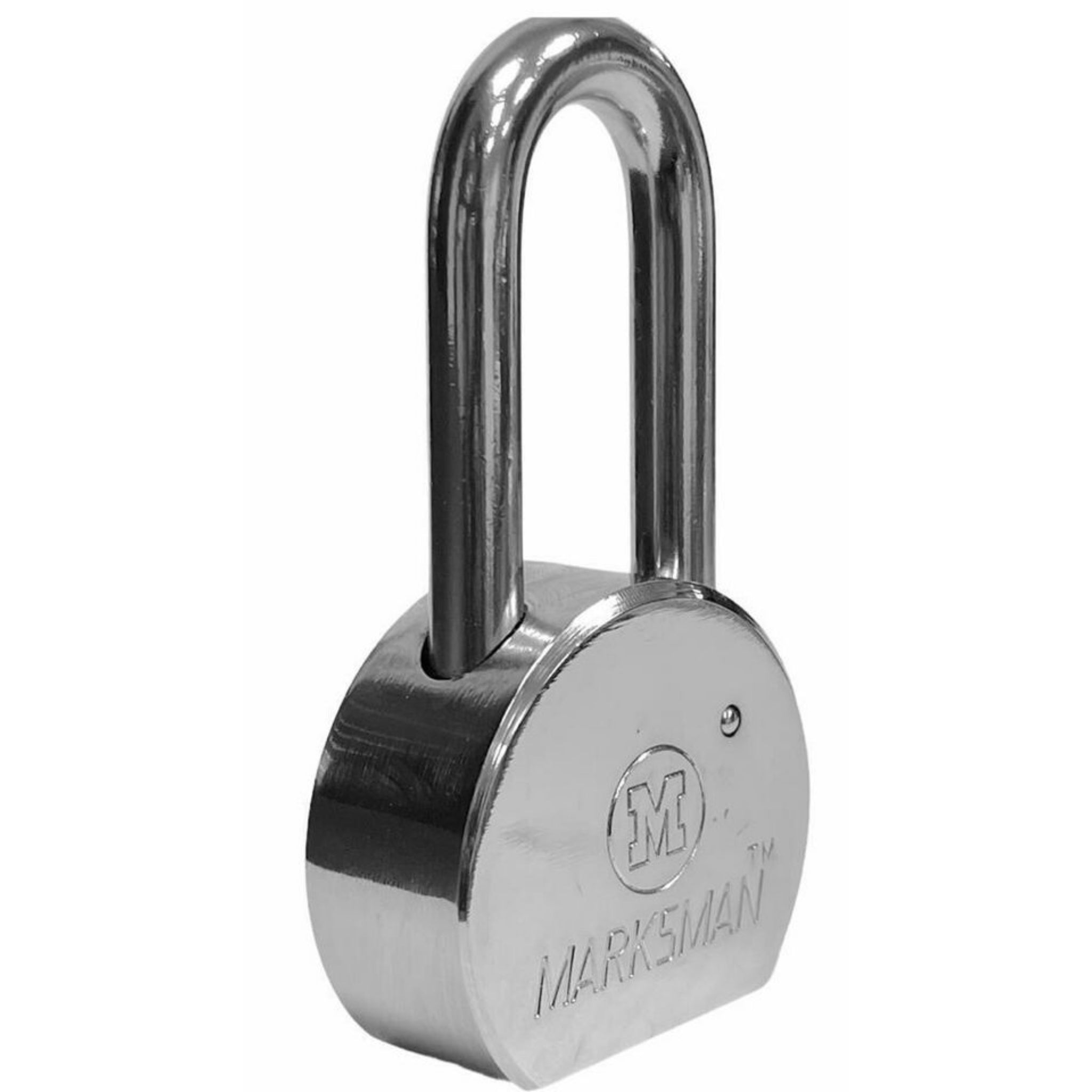 Beclen Harp 2x Heavy Duty Long Shackle 65mm Chrome Big Steel High Security Padlock & 3 Keys