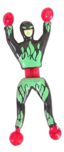 Beclen Harp 4 x STICKY STRETCH FLYING NINJA CRAWLER TOY KIDS CHRISTMAS GIFT STOCKING FILLER