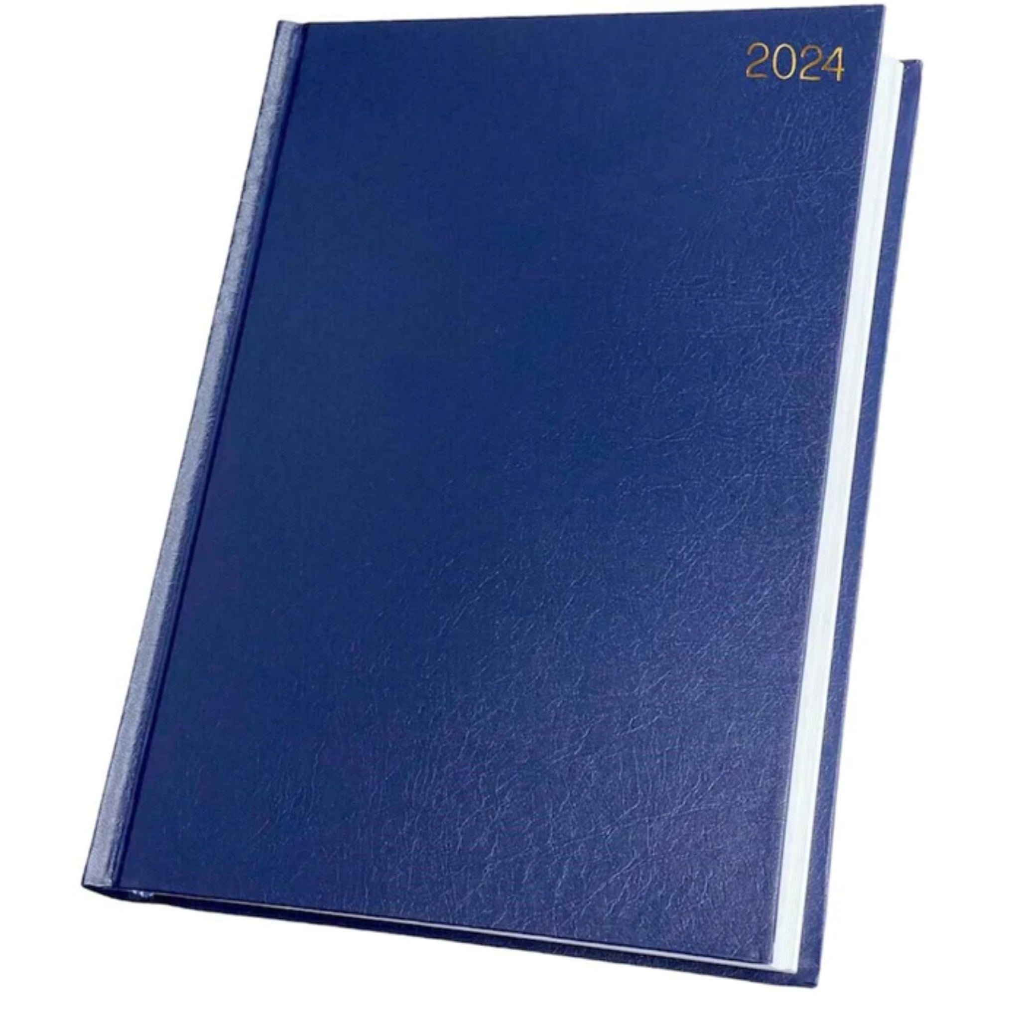 Beclen Harp 2024 A5 Week To View/WTV Luxury Executive Diary With Hardback Padded Cover