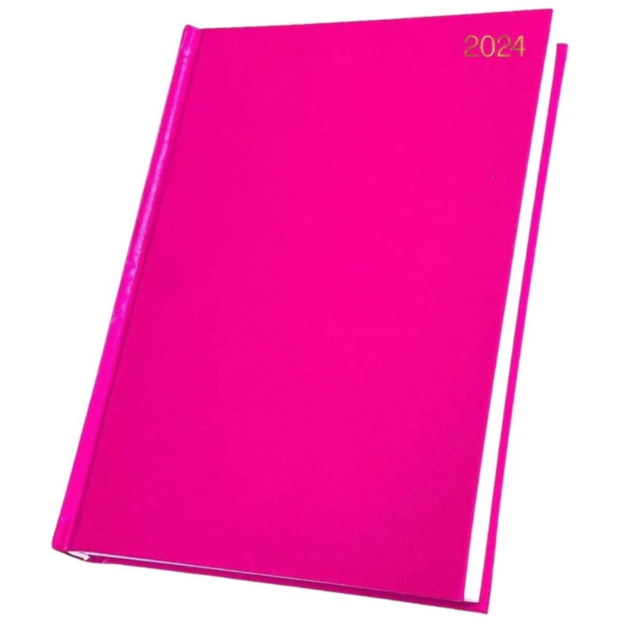 Beclen Harp 2024 A5 Week To View/WTV Luxury Executive Diary With Hardback Padded Cover