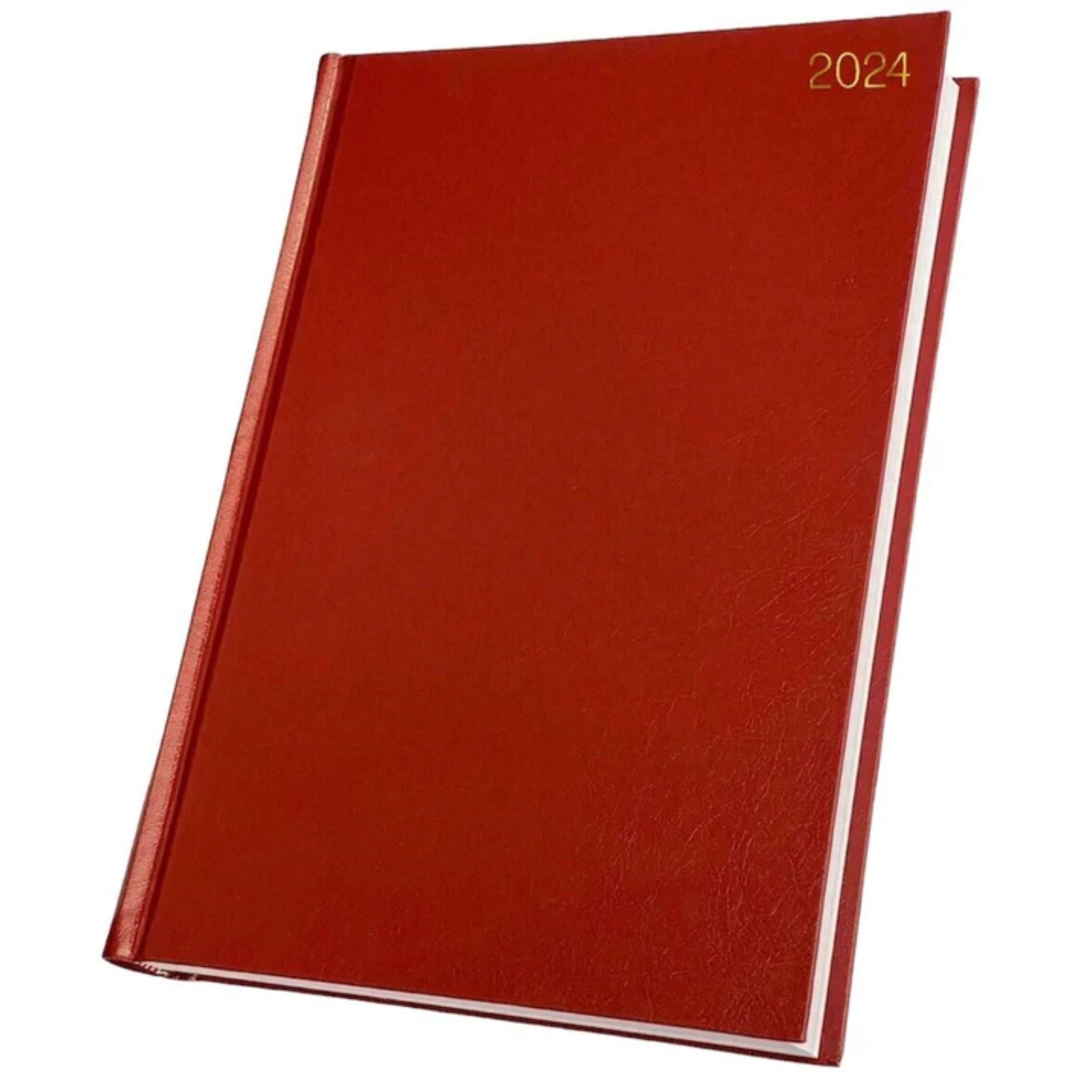 Beclen Harp 2024 A5 Week To View/WTV Luxury Executive Diary With Hardback Padded Cover