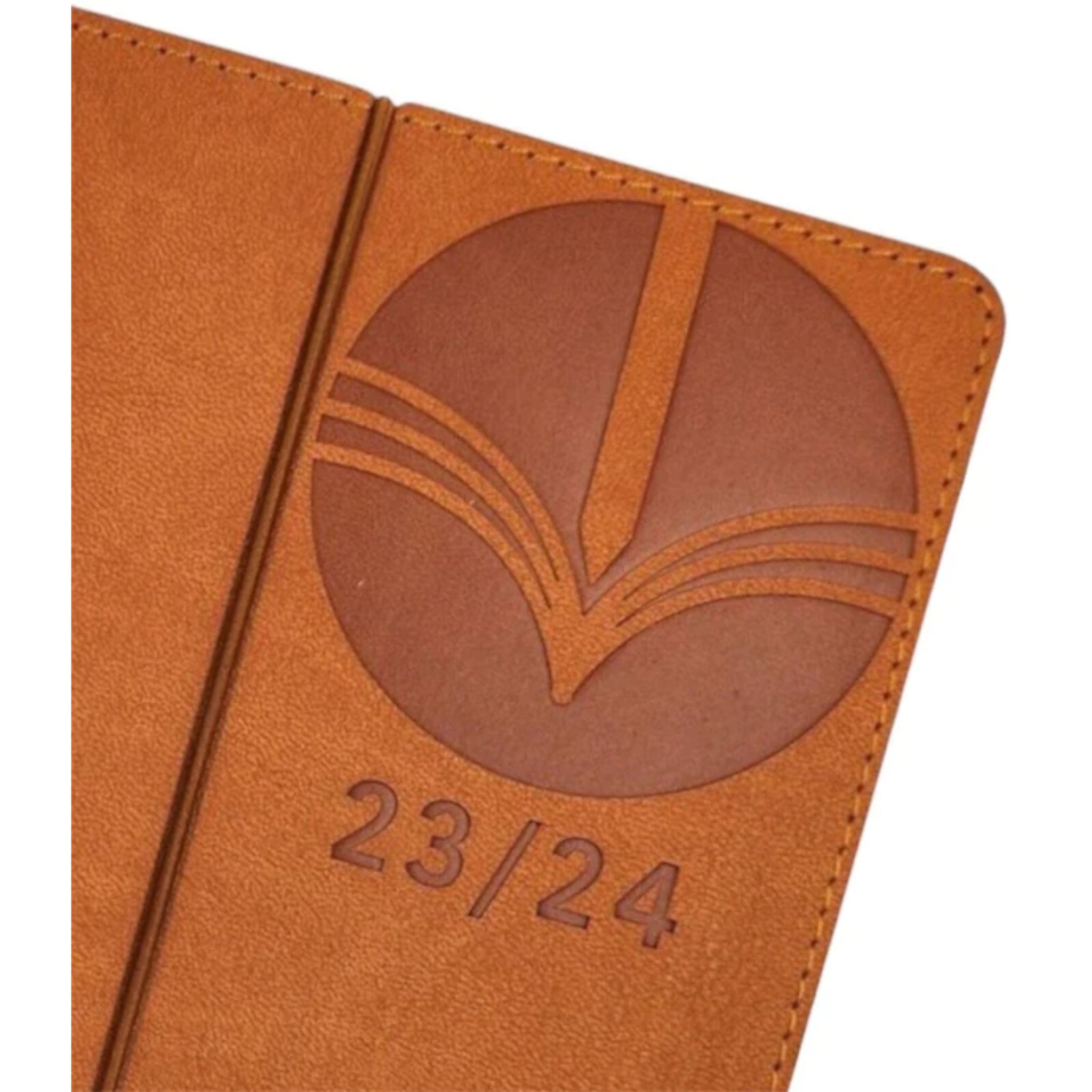 Beclen Harp 2023-2024 Academic Square Week to View Luxury Leatherette Diary School Office...