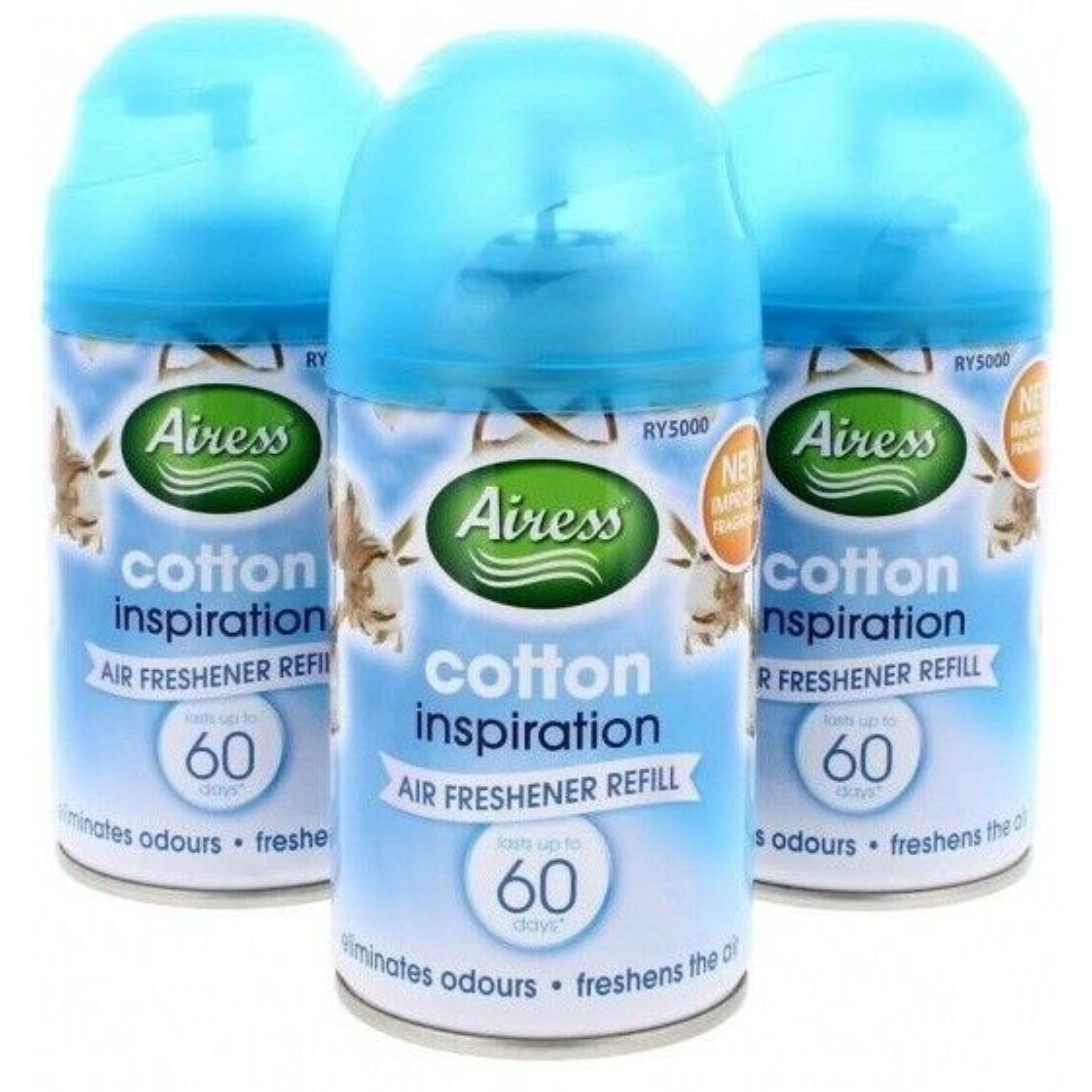Beclen Harp 3/6 Pack Airess 250ML Automatic Spray Refills Air Freshner/Select Scents