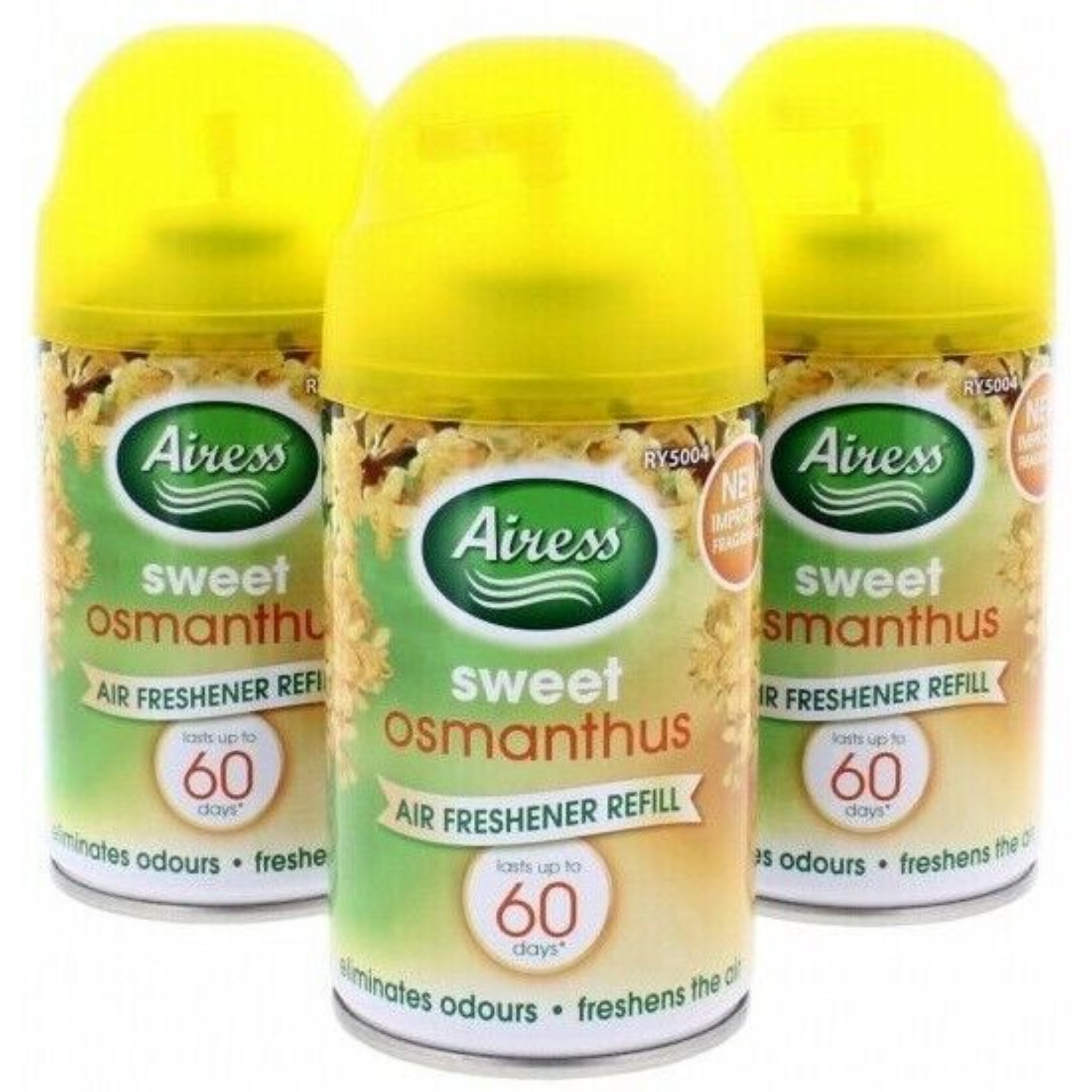 Beclen Harp 3/6 Pack Airess 250ML Automatic Spray Refills Air Freshner/Select Scents
