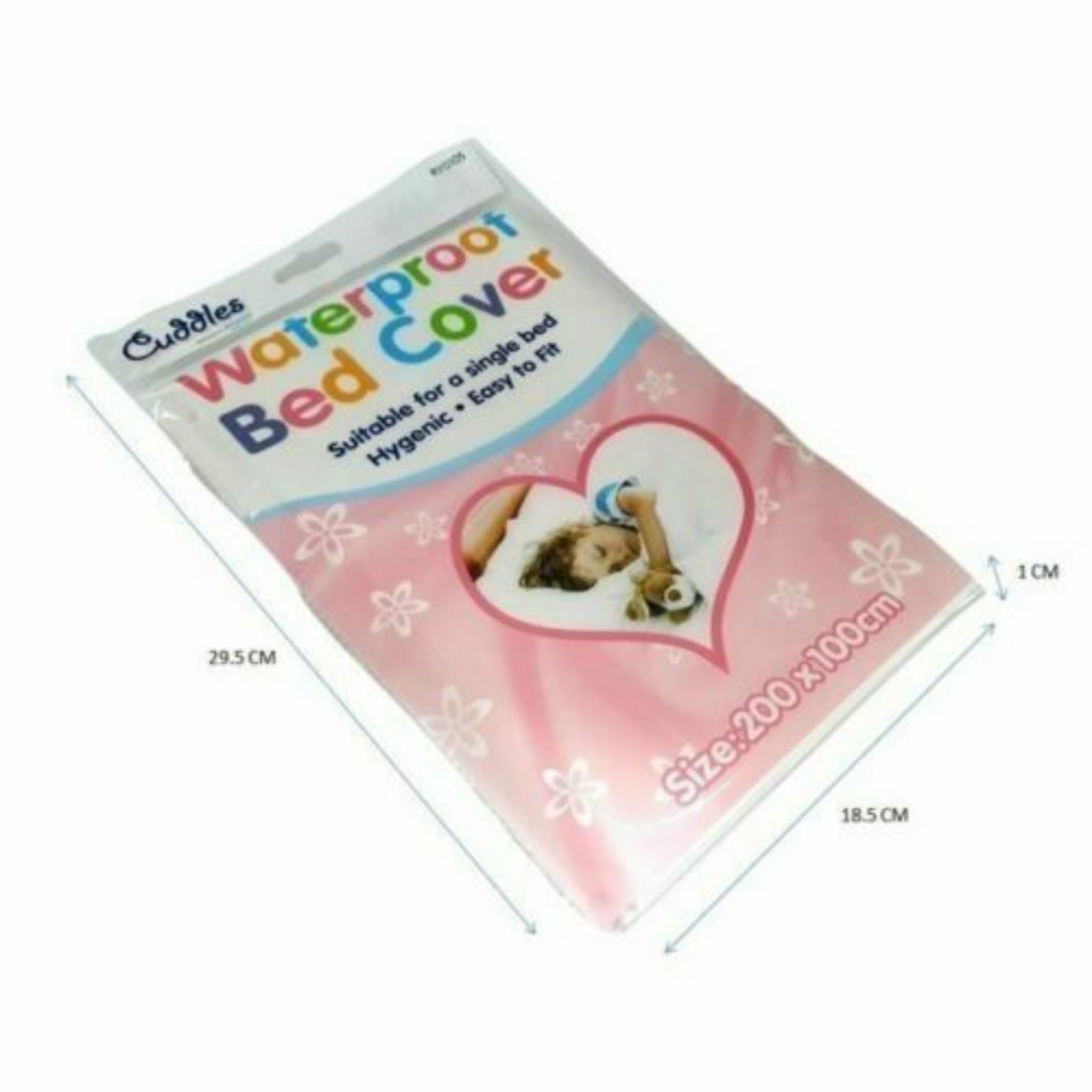 Beclen Harp Waterproof Baby Toddler Bed Cover Mattress Wet Wetting Protector Nursery Child White Single Sheet 200x100