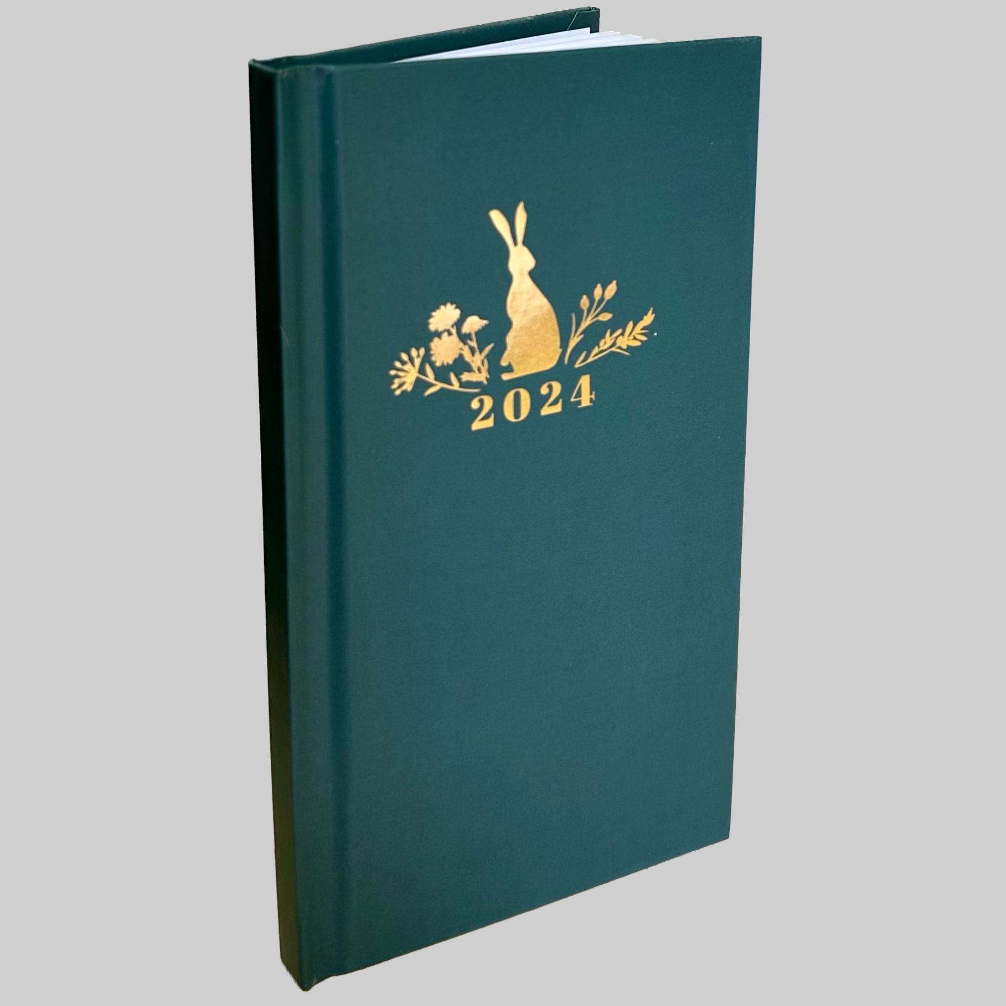 Beclen Harp 2024 Week To View/WTV Personal Executive Cute Botanical Pocket/Easy To Go Diary