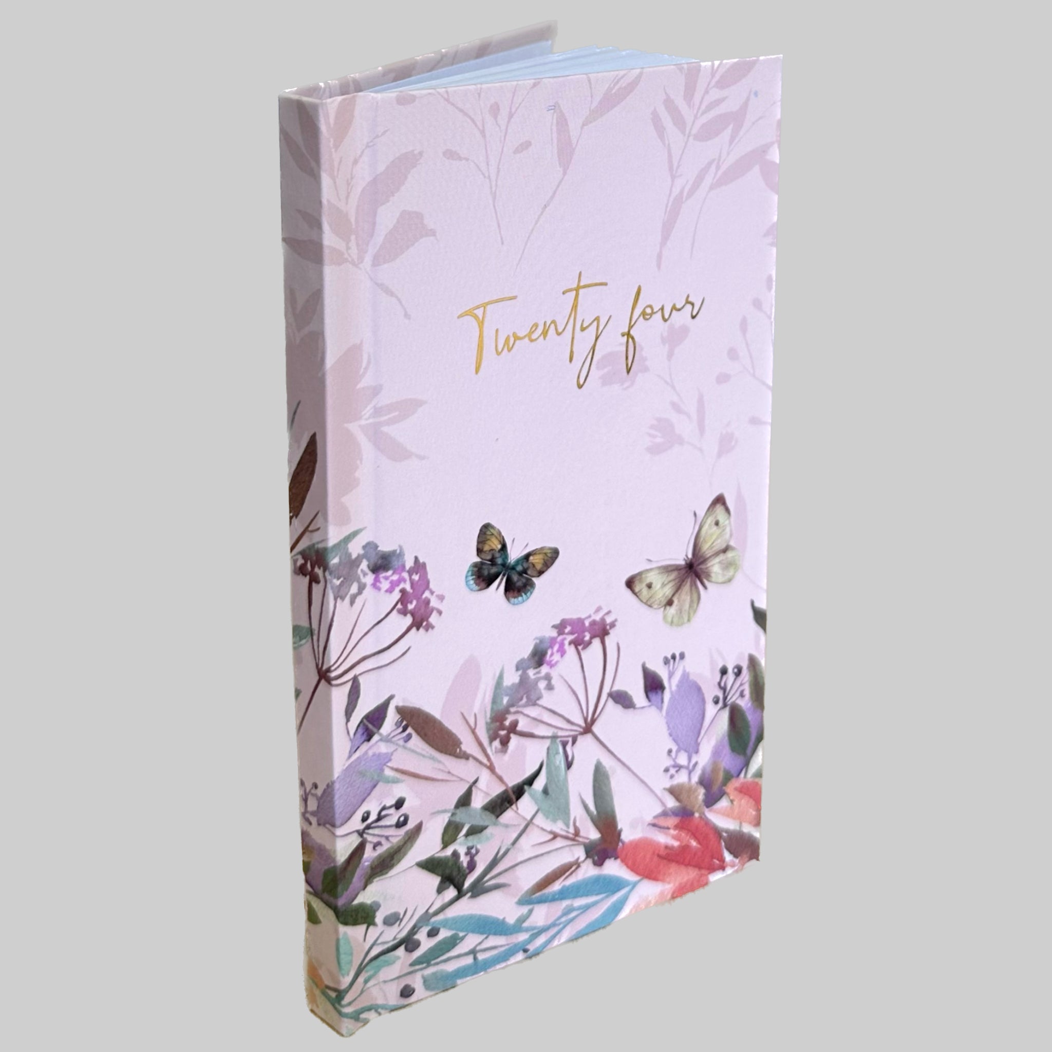 Beclen Harp 2024 Week To View/WTV Personal Executive Cute Botanical Pocket/Easy To Go Diary