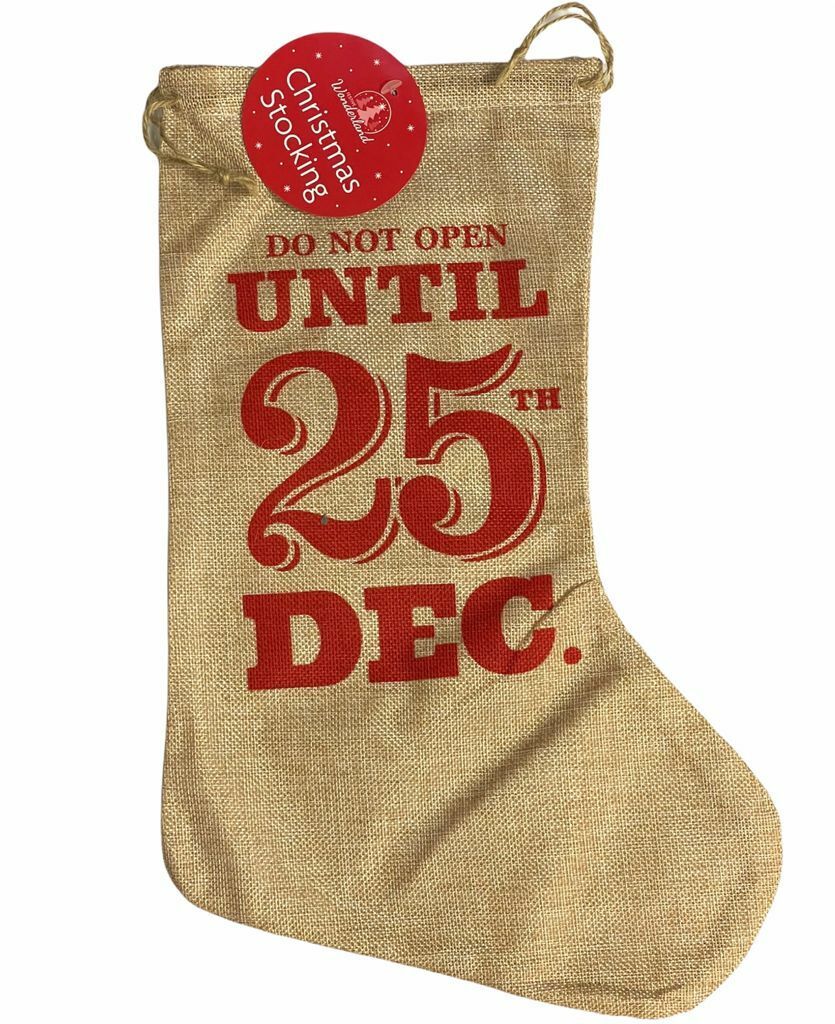 Beclen Harp Luxury Christmas/Xmas Personalized Deluxe Felt Embroidered Super Soft And Thick Stocking Sock For Party Decoration