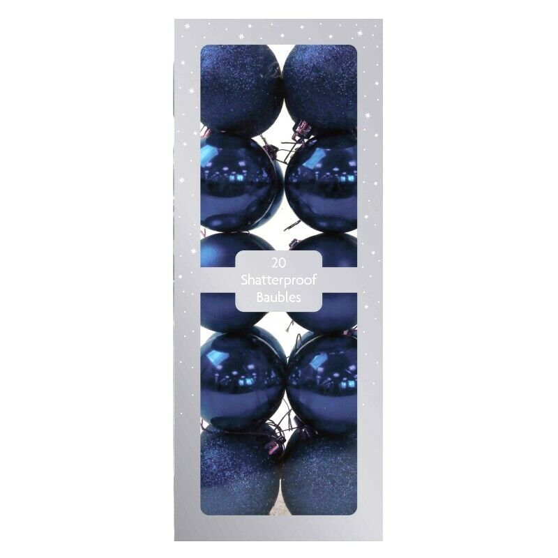 Beclen Harp 20 Luxury Christmas/Xmas Personalized Tree Balls Baubles Glitter/Sparkle Hanging Party Ornament Decor Size 6cm