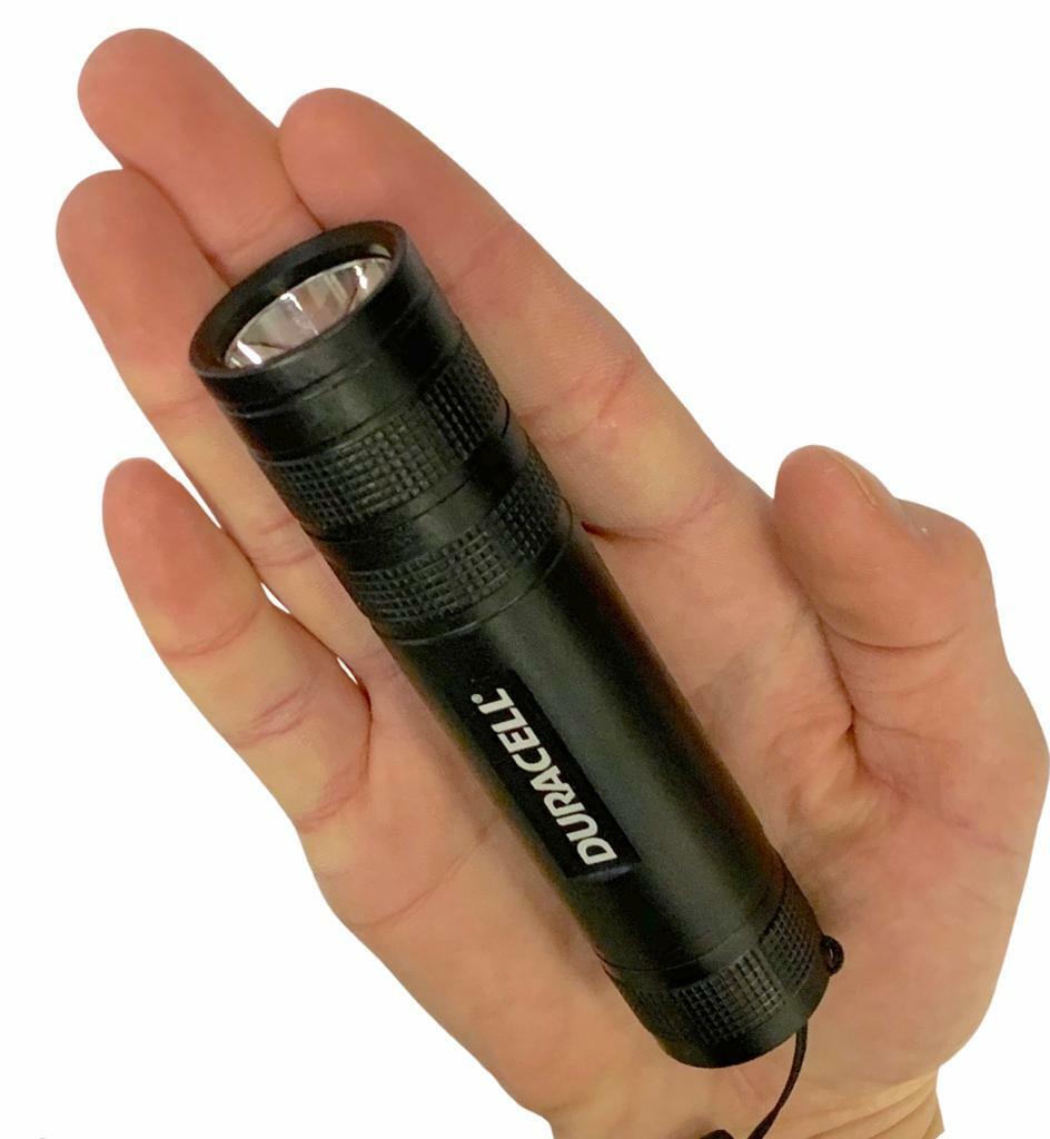 Beclen Harp Duracell Flashlight, Voyager Easy Series Torch With 3 AAA Batteries Included-UK