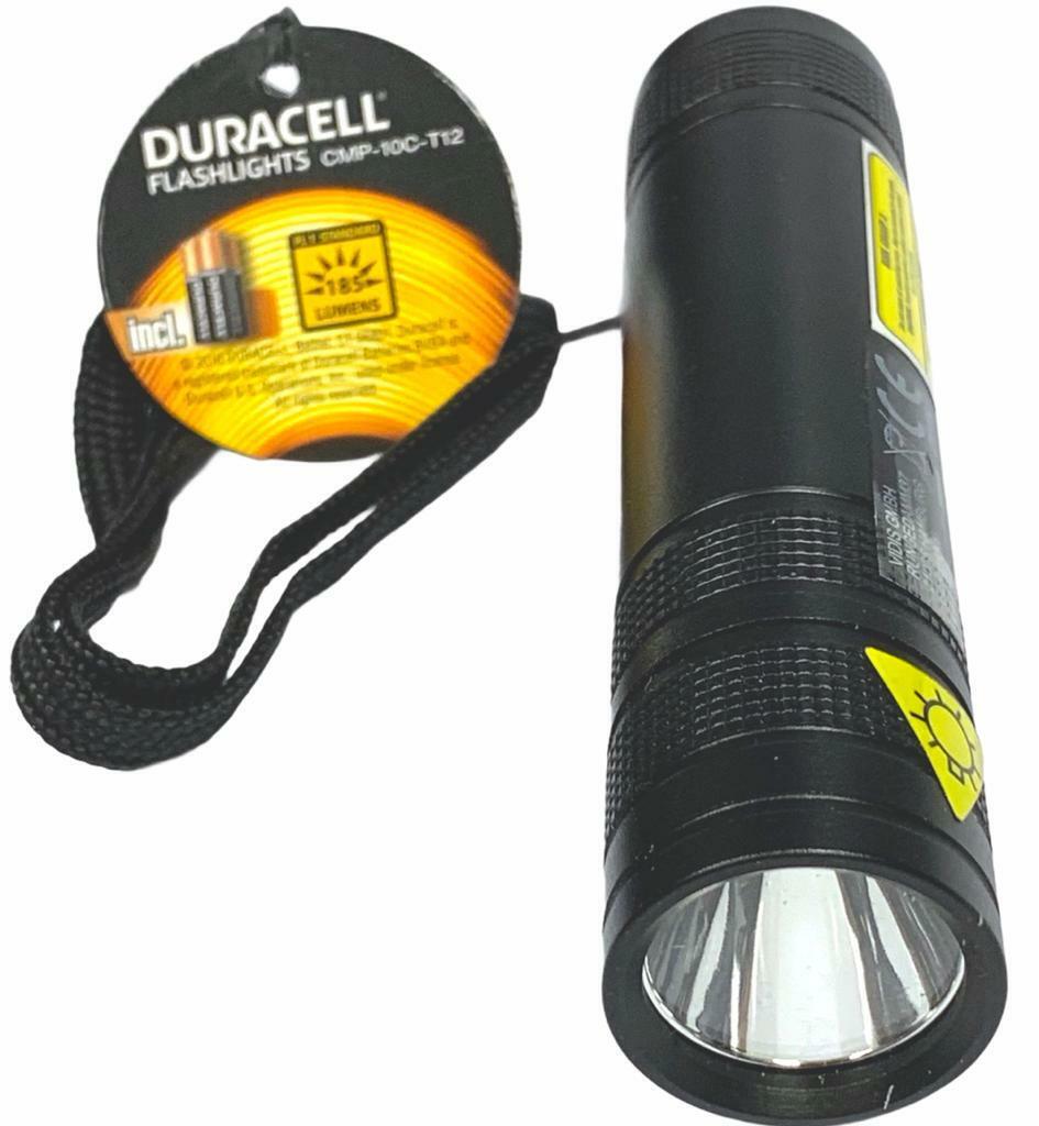 Beclen Harp Duracell Flashlight, Voyager Easy Series Torch With 3 AAA Batteries Included-UK