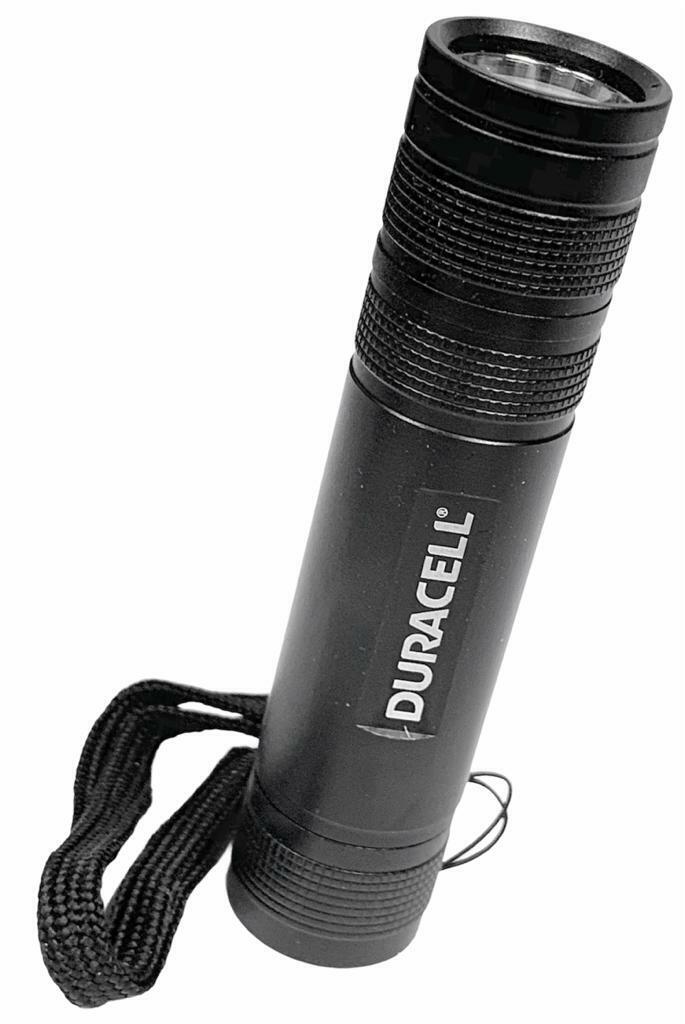 Beclen Harp Duracell Flashlight, Voyager Easy Series Torch With 3 AAA Batteries Included-UK