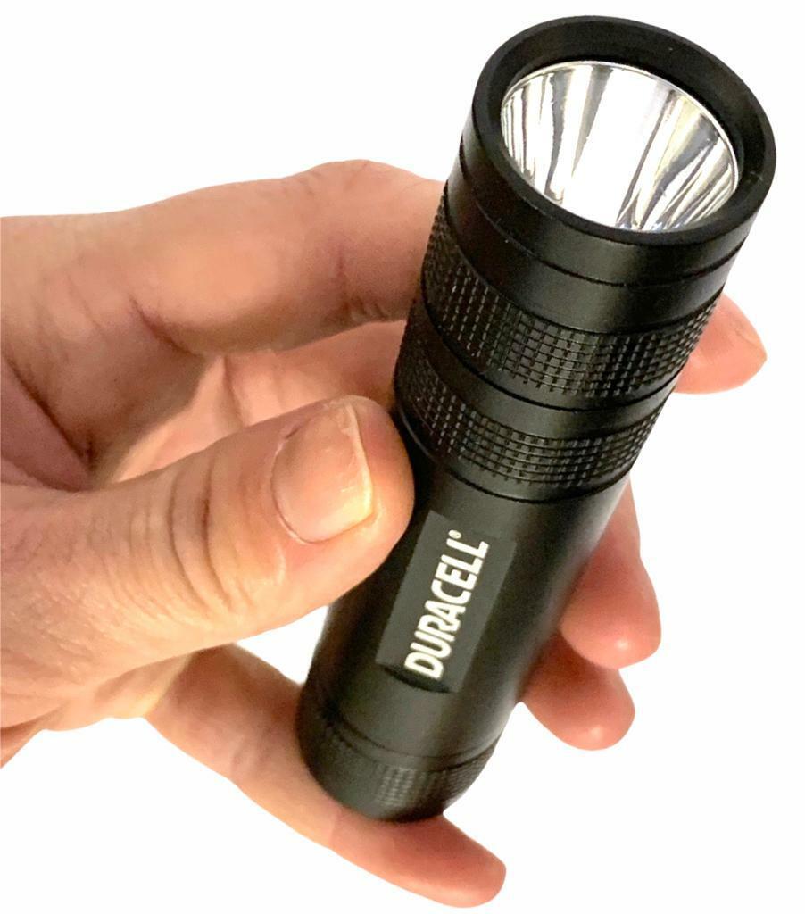Beclen Harp Duracell Flashlight, Voyager Easy Series Torch With 3 AAA Batteries Included-UK
