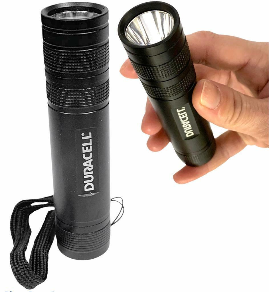 Beclen Harp Duracell Flashlight, Voyager Easy Series Torch With 3 AAA Batteries Included-UK