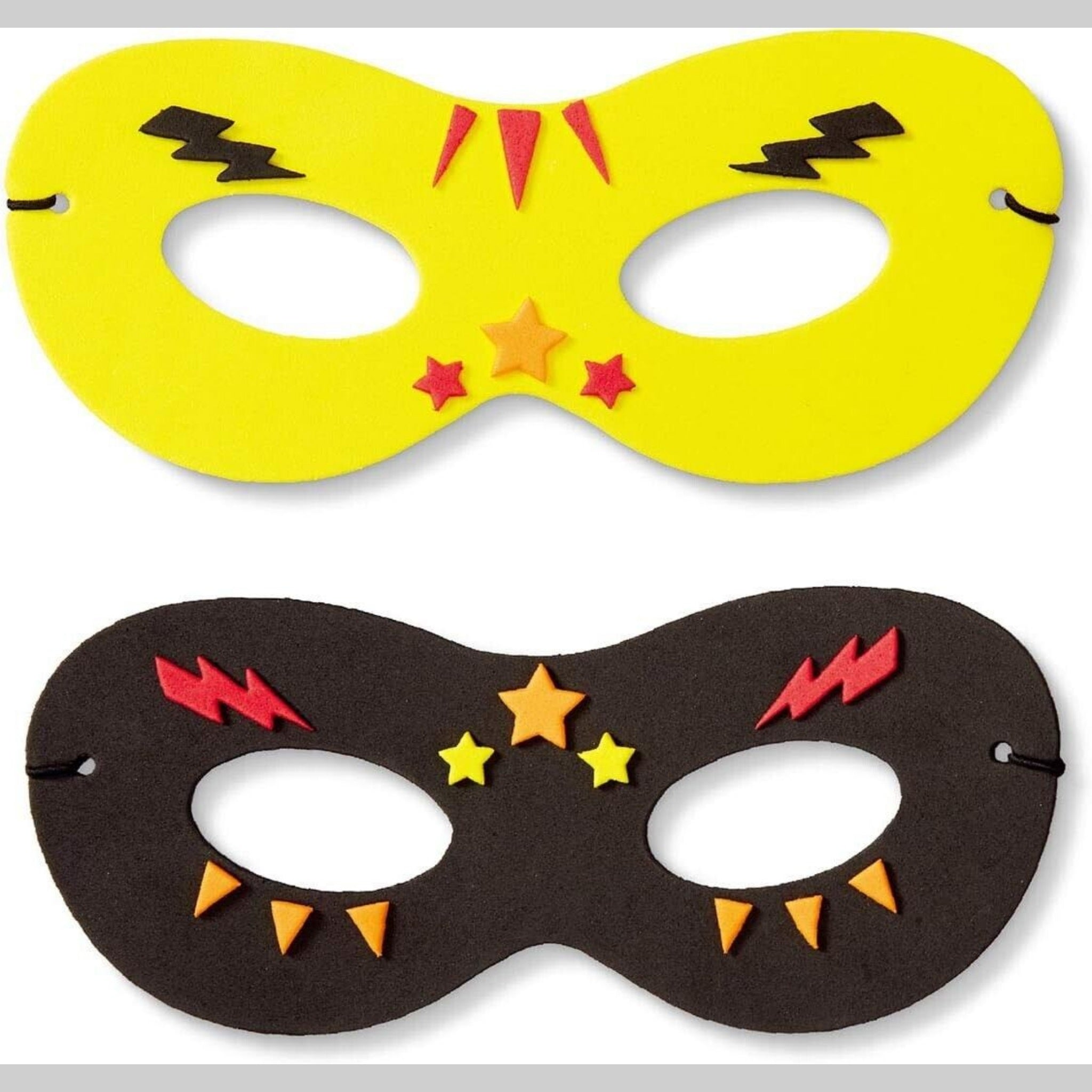 Beclan Harp Make Your Own Kids Foam Face Masks Superhero Felt Craft Kit Mask With Elastic Band Children Kids Party Fun