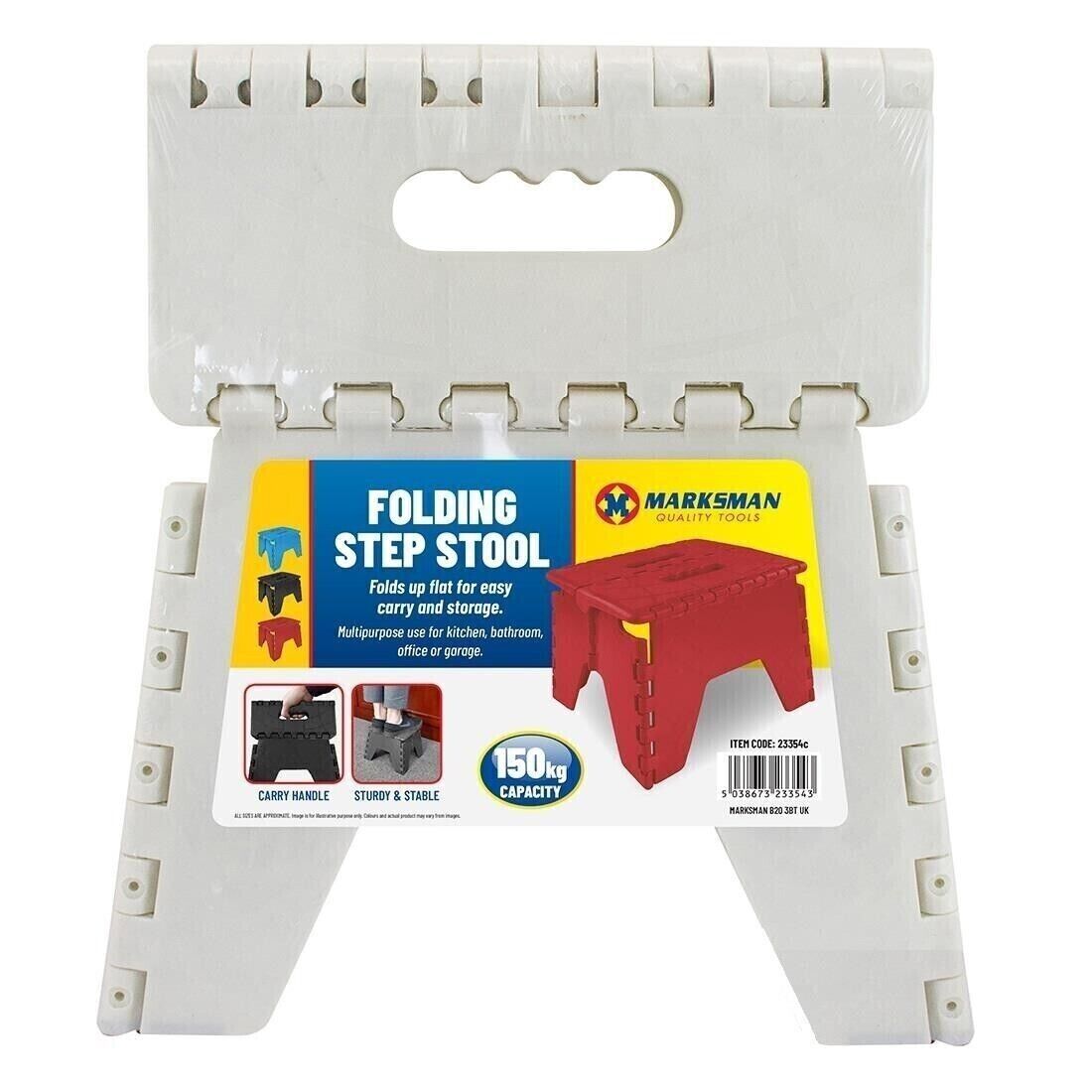 Beclen Harp 150Kg Heavy Duty Multipurpose/Kitchen/Home Folding/Foldable Assorted Step Stool
