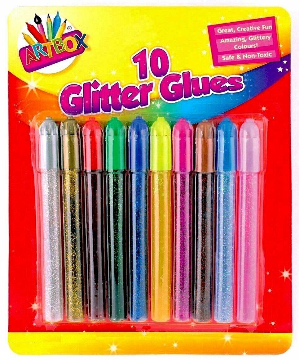 Glitter Pens Clip Art 