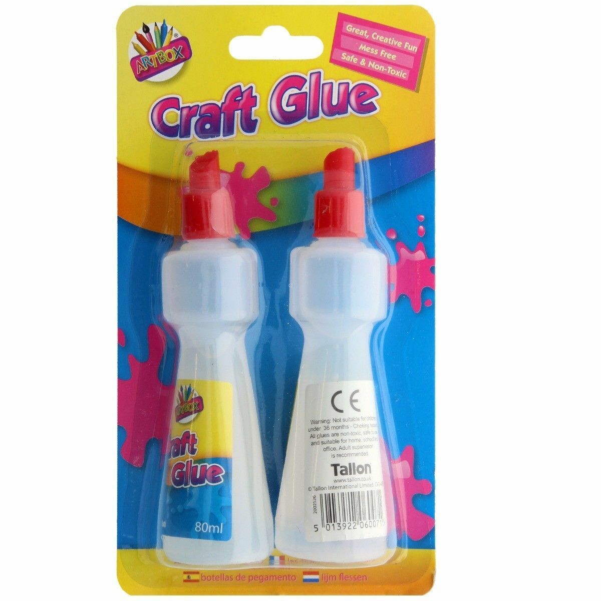 Beclen Harp Kids Glue Set,Glue Pen,Glue Stick,White PVA Craft Glue,Glue Spreaders Non Toxic